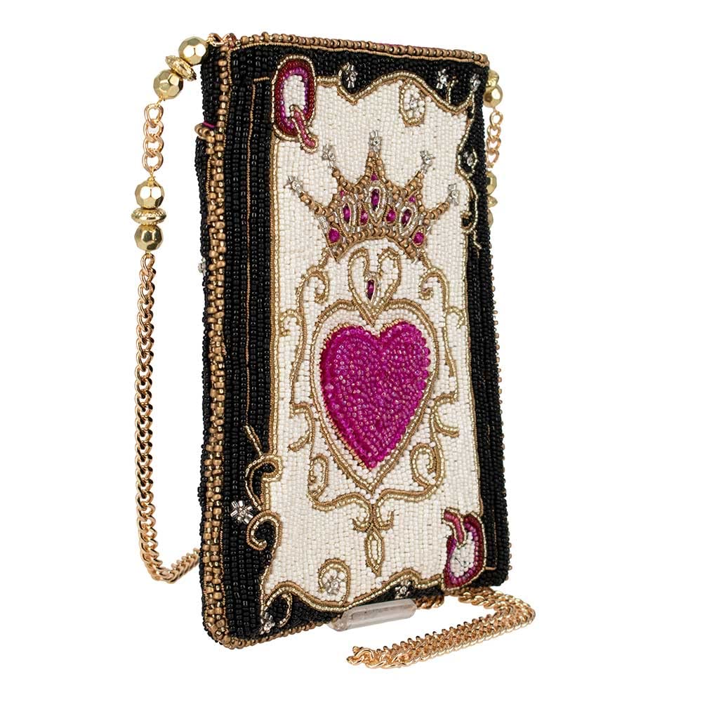 Mary Frances Deal Me in Crossbody Handbag for Women - Stylish Multi-Color Casino Themed Purse - Perfect for Night Out, Travel, and Everyday Use