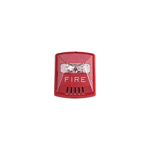 Hn Street Light Red 2W Wall Mount 12V/24V 8CD - Perfect for Outdoor Pathway, Garden, and Patio Lighting