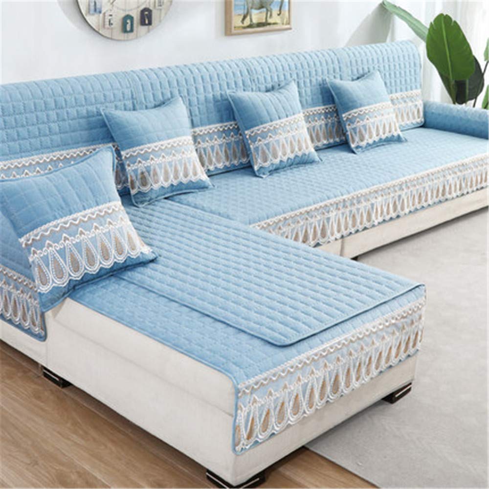 L-Shaped Sectional Sofa Cover - Anti-Slip Furniture Protector for Pets & Kids | Waterproof Couch Cover for Living Room, Family Room & Home Decor