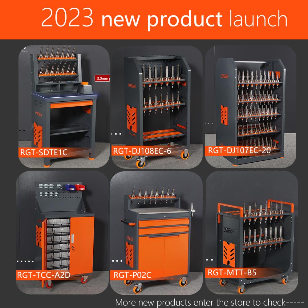 CNC Tool Cart & Holder Transfer Car - Compatible with CAT, ISO, HSK & Capto Series (BT40-40CAP) - Ideal for Warehouses & CNC Machining Centers | Perfect for Workshop Organization & Industrial Tool Storage