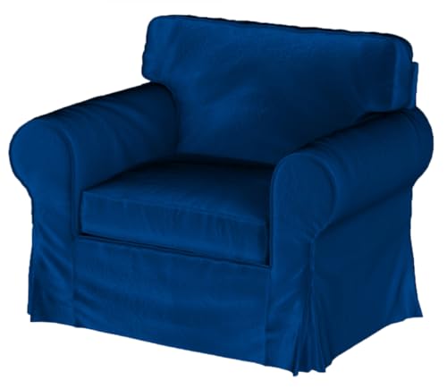 Uppland Chair Velvet Blue