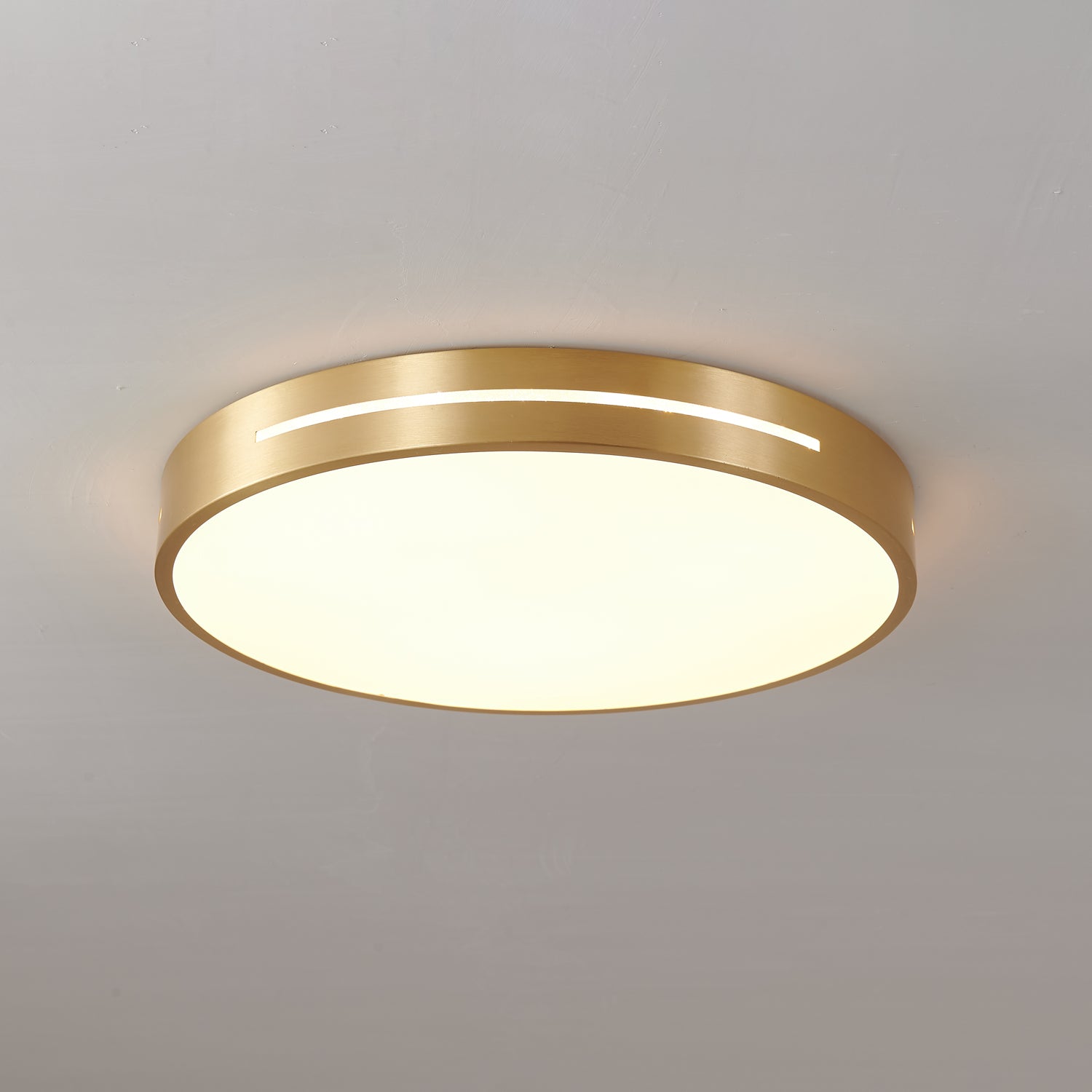 Brass & White