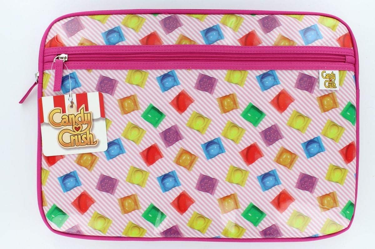 Candy Crush Themed Striped Computer Case - Gaming PC Cover for Laptops & Desktops - Perfect for Gamers & Office Use