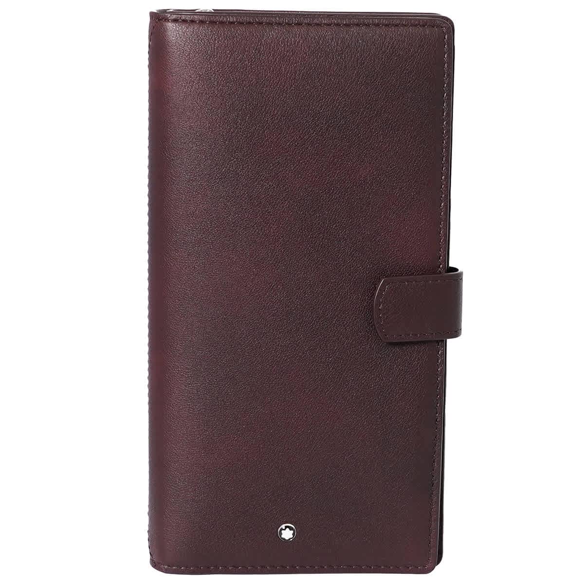 Montblanc Sfumato Luxury Leather Travel Organizer - Premium Business & Vacation Accessory for Men & Women - Perfect for Passport, Credit Cards & Travel Essentials