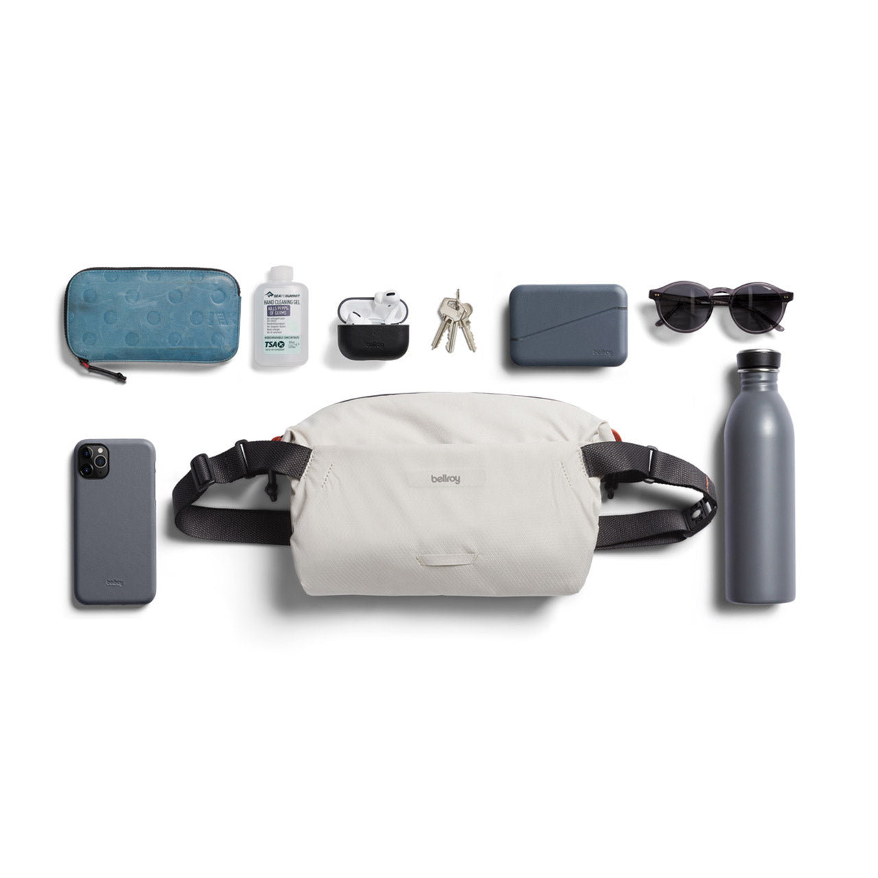 Bellroy Lite Sling - Compact Crossbody Bag for Travel, Hiking & Everyday Use - Water-Resistant & Lightweight (Perfect for Phone, Wallet & Essentials)