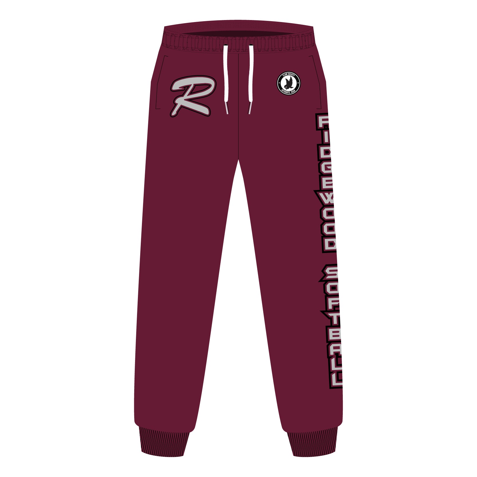 Youth & Adult Ridgewood Softball Jogger Pants - Comfortable Athletic Baseball Pants for Men and Women - Perfect for Training, Games & Casual Wear