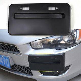 2008-2017 Mitsubishi Lancer License Plate Mounting Kit - BR License Plate Relocator Bracket for Front Bumper Installation | Perfect for Car Enthusiasts & Custom Builds