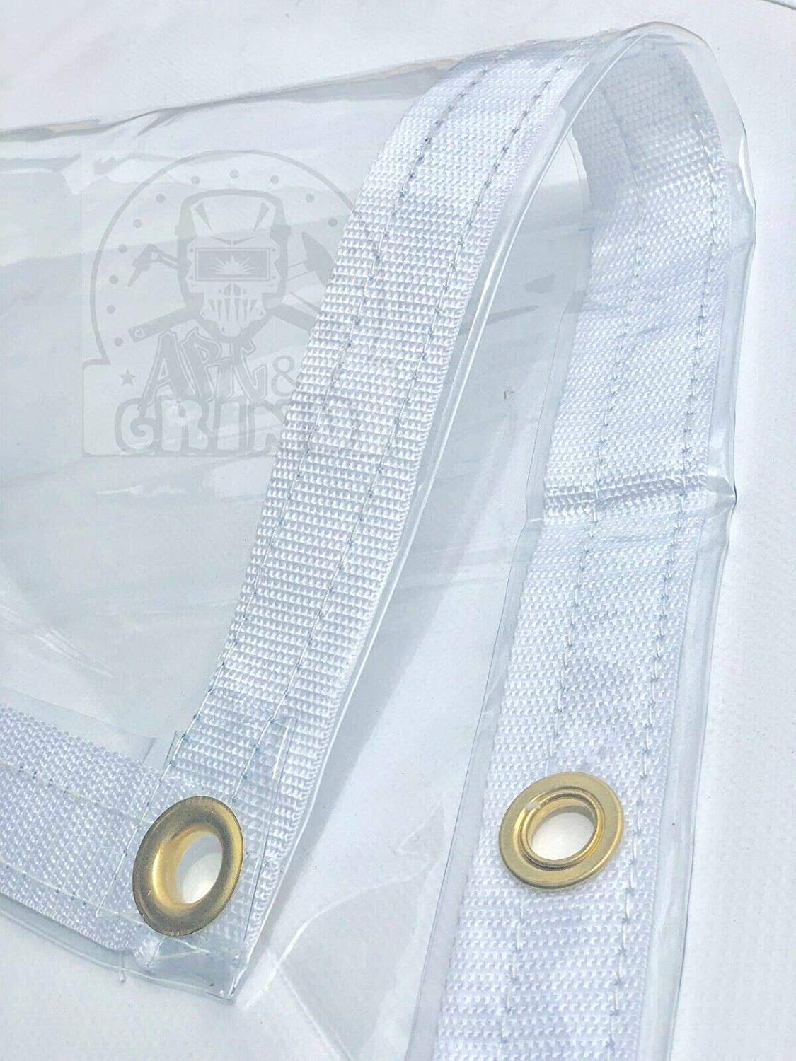 Clear PVC Vinyl Tarp - 6'8