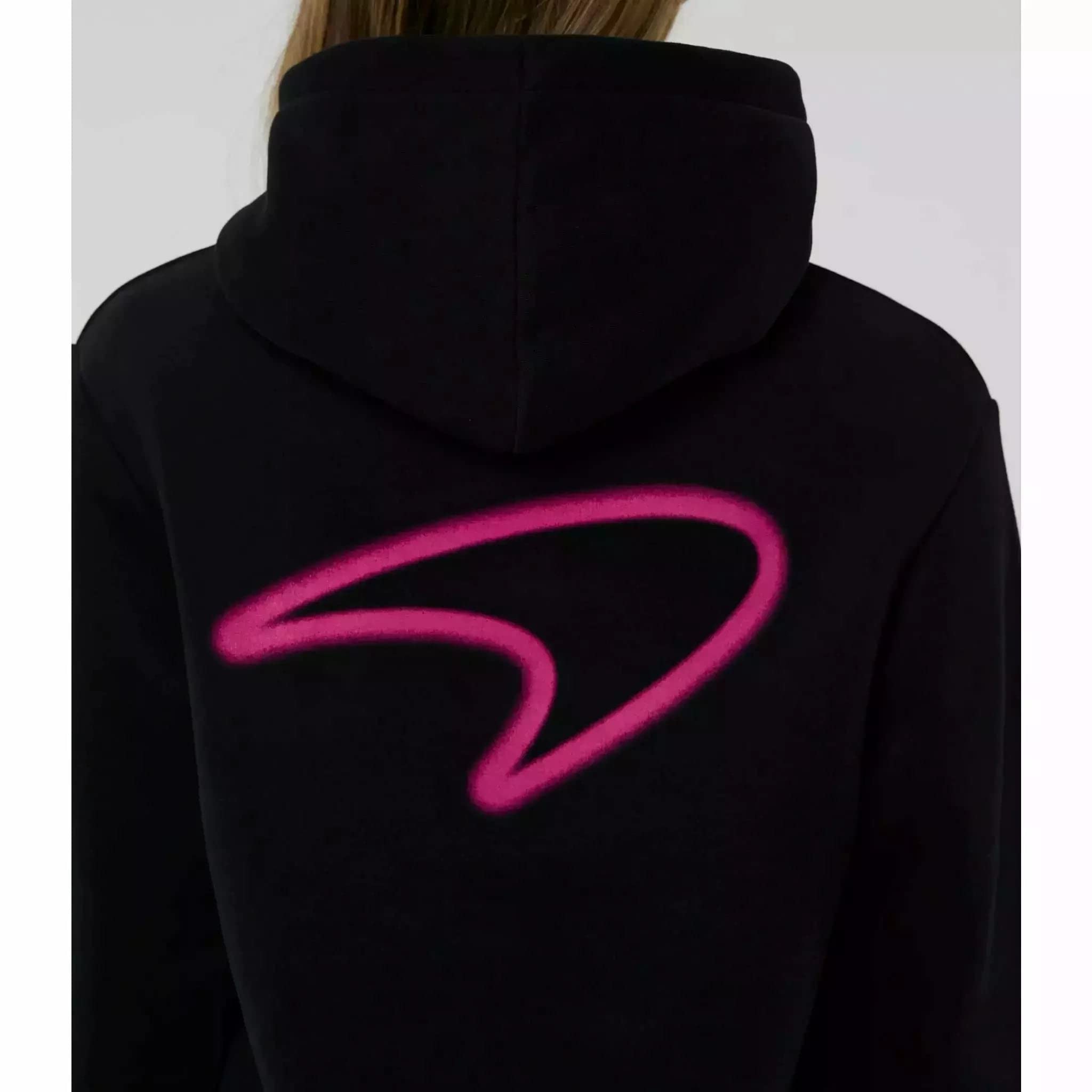 McLaren F1 Women's Miami Neon Graphic Hoodie - Stylish Pullover Sweatshirt for Racing Fans, Streetwear & Casual Outfits - Perfect for Gifts, Game Day & Everyday Wear