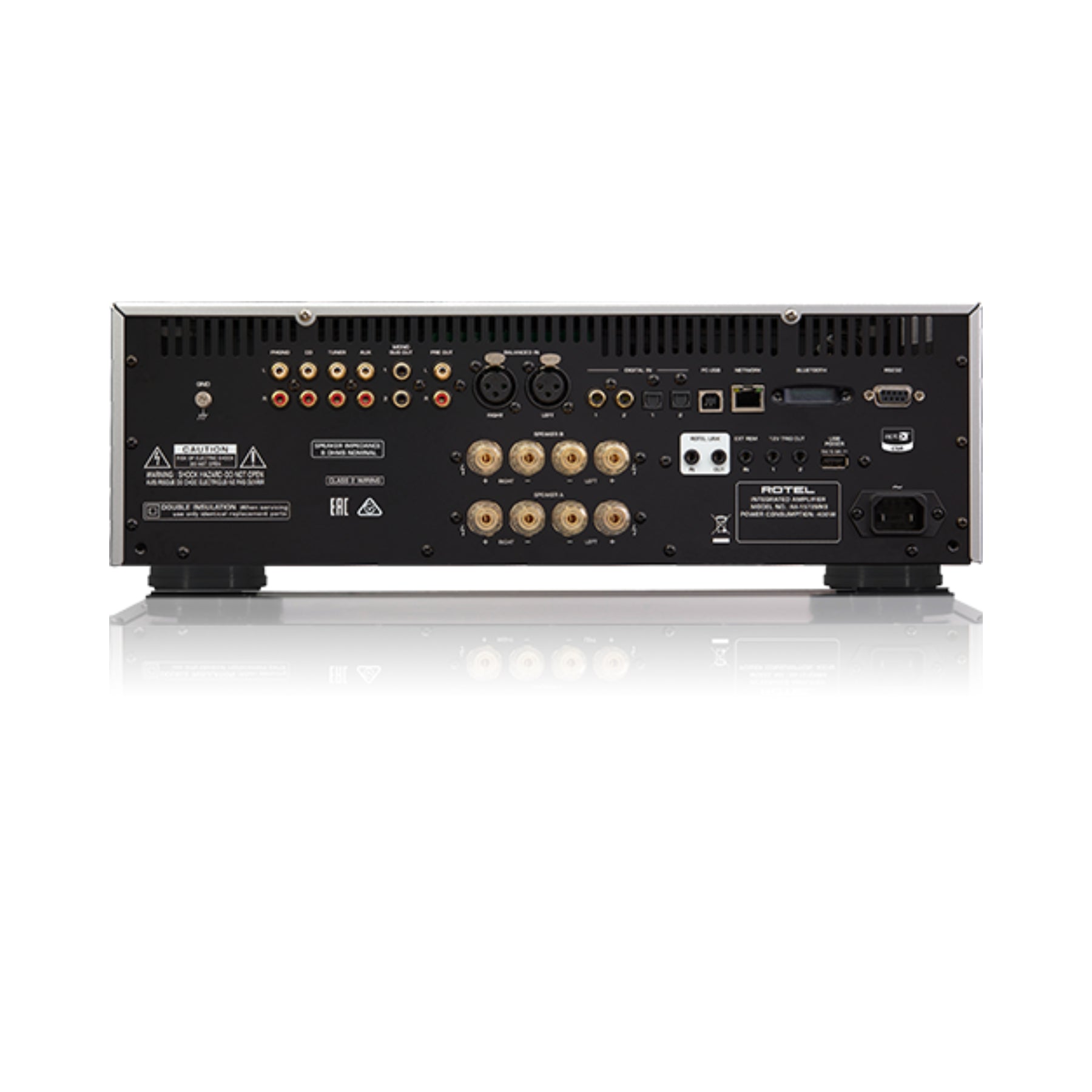 Rotel RA1572MK2 Integrated Stereo Amplifier - 120W x 2 High Power Hi-Fi Audio System for Home Theater & Music Listening | Perfect for Audiophiles & Home Entertainment Setup