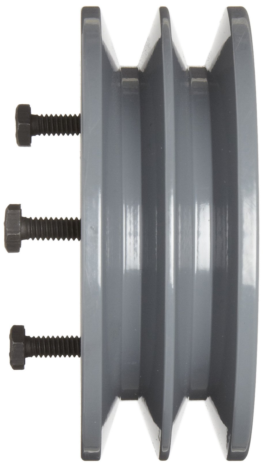 5V1322 Narrow V-Belt Sheave - 5V Belt Section, 2 Grooves, Cast Iron Pulley (13.2