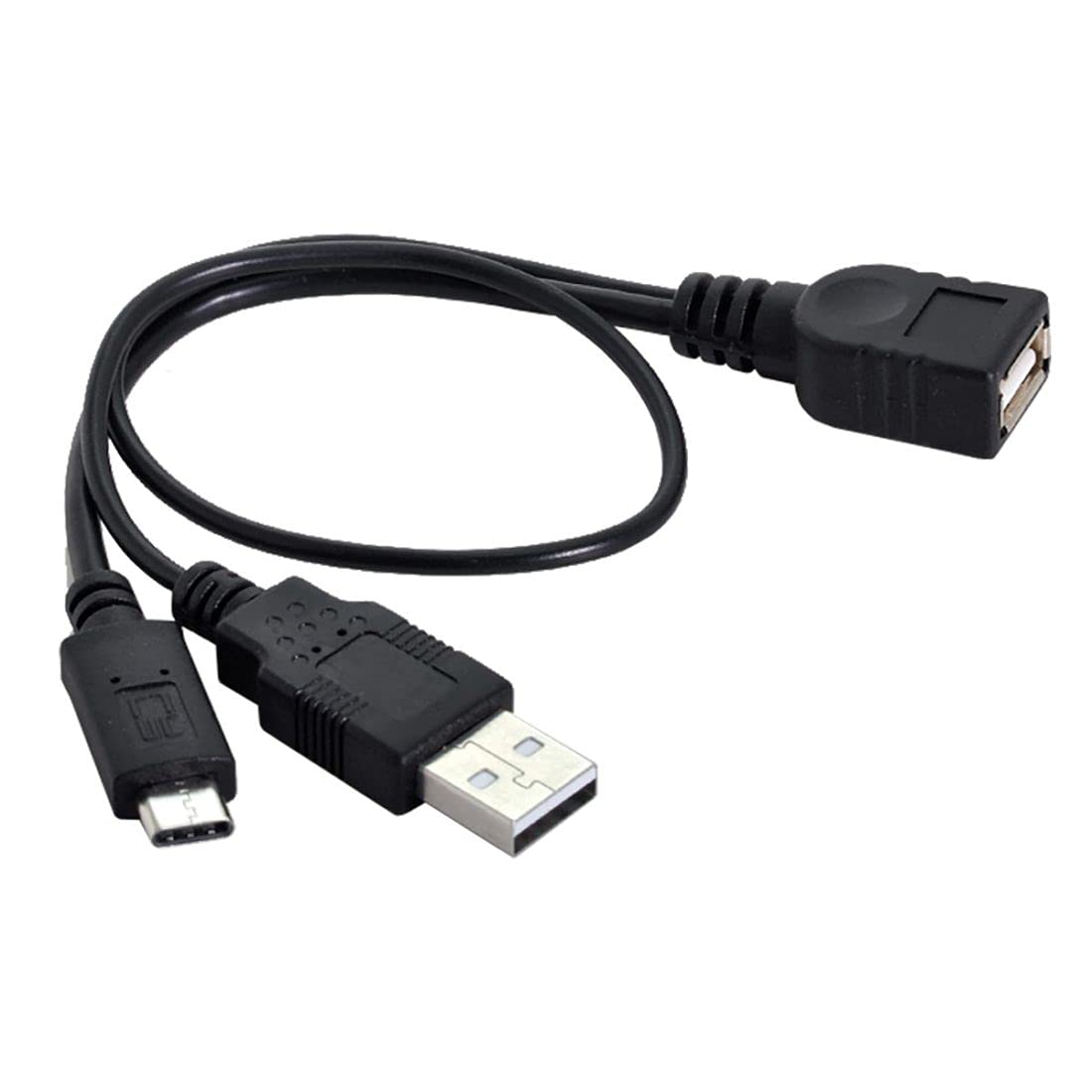 Chenyang USB C to USB 2.0 OTG Cable - USB 3.1 Type C Adapter with Power Delivery - Fast Data Transfer for Smartphones, Tablets & Laptops - Perfect for File Sharing, Charging & Device Connectivity