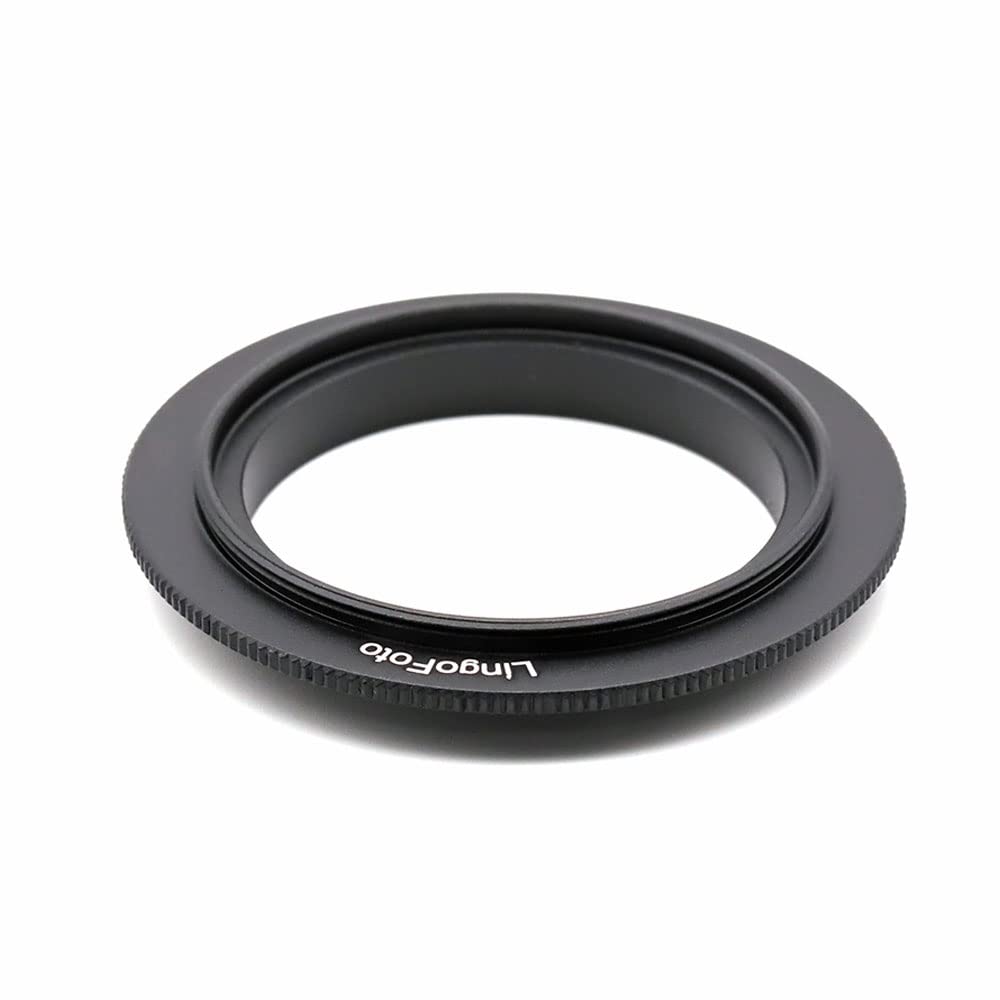 LingoFoto 49mm Macro Lens Reverse Adapter Ring for Nikon F AI Mount DSLR Cameras - Macro Photography Accessory for Stunning Close-Up Shots of Flowers, Insects & Jewelry