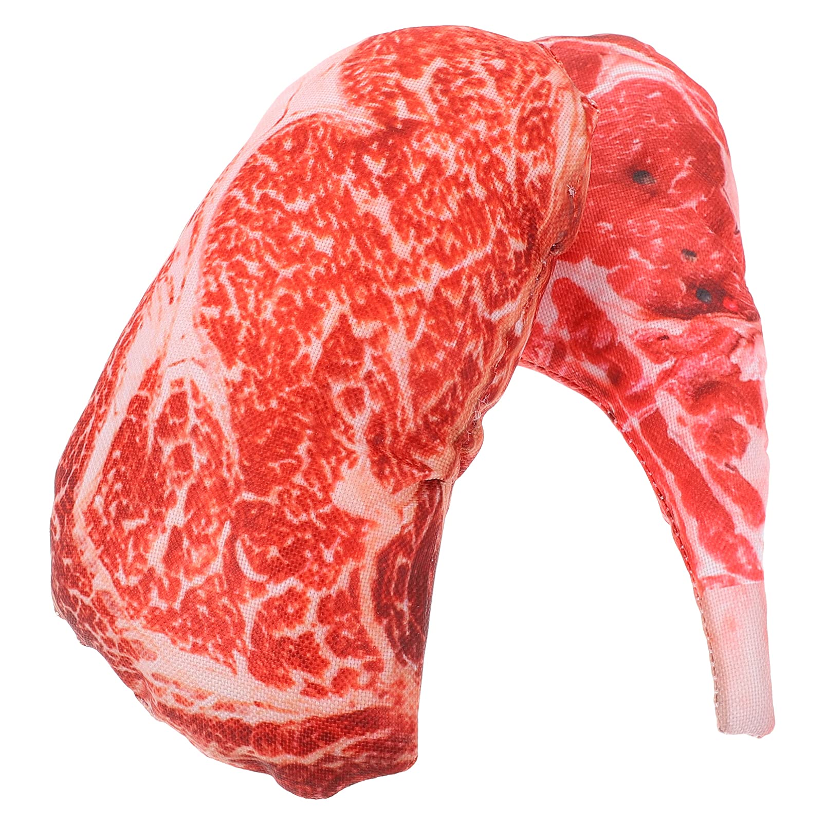 **Mikikit Squeaky Dog Toys - Puppy Simulation Meat Chew Toys for Aggressive Chewers, Interactive Pet Play & Teeth Cleaning - Perfect for Fetch, Training & Playtime**