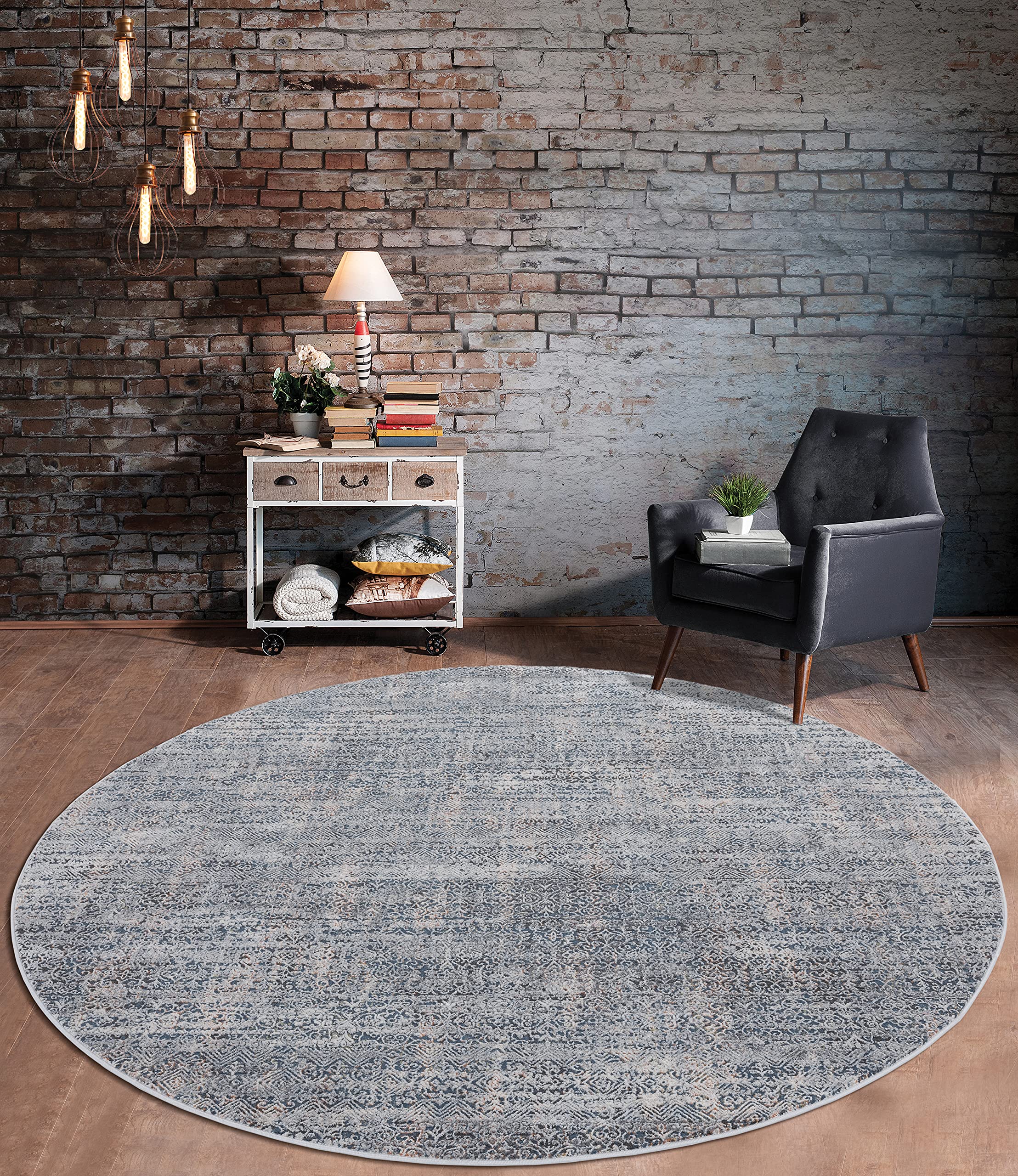 United Weavers of America Allure Madigan Multi Round Rug 7'10