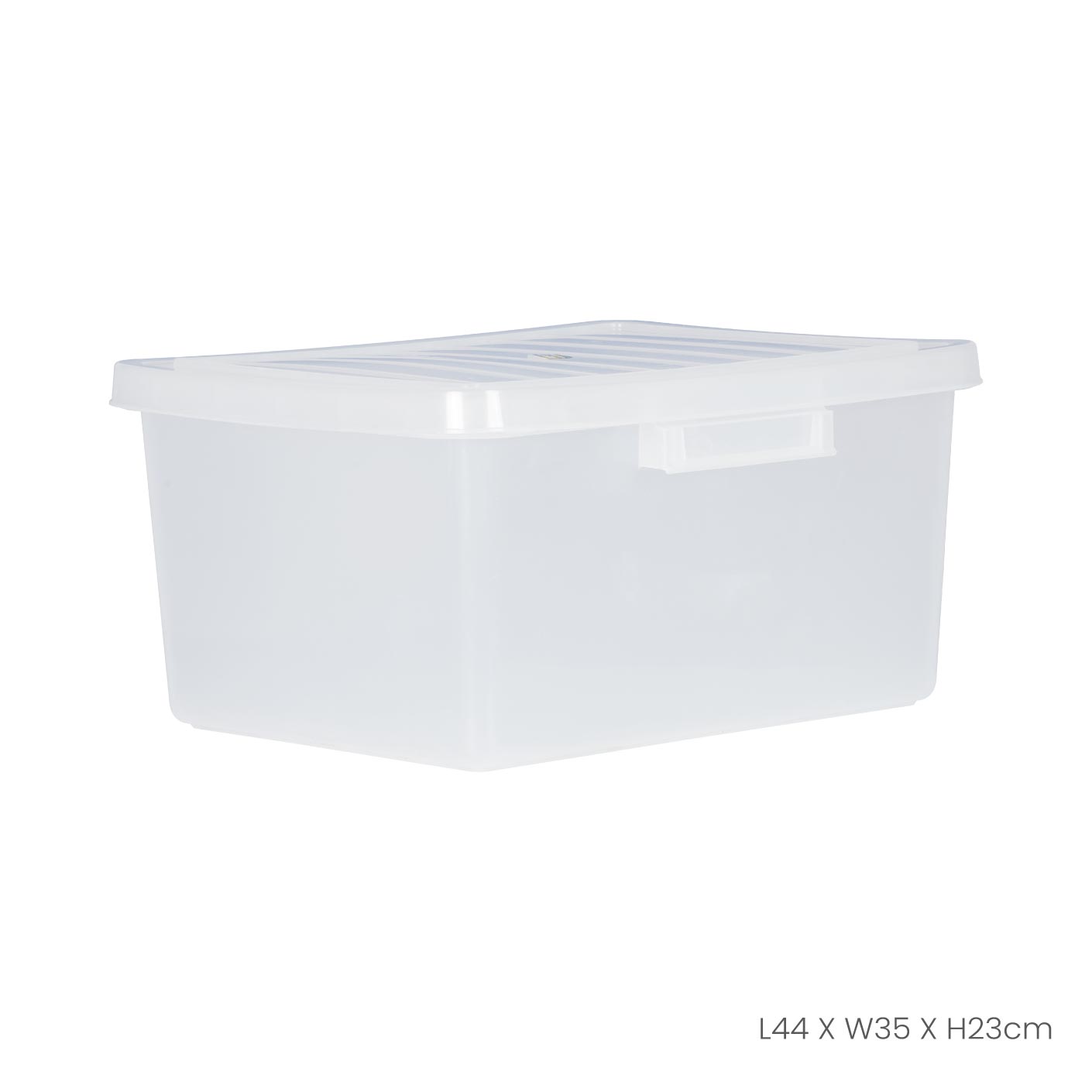 700-Count Clear Plastic Storage Box with Lid - Organize Toys, Crafts, Office Supplies & Home Accessories - Stackable & Durable for Home, Office & School Organization