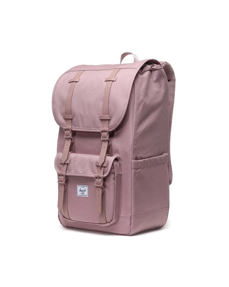 Herschel Little America Backpack - Stylish & Durable Laptop Backpack for Men & Women, Ash Rose - Perfect for Travel, School & Everyday Use
