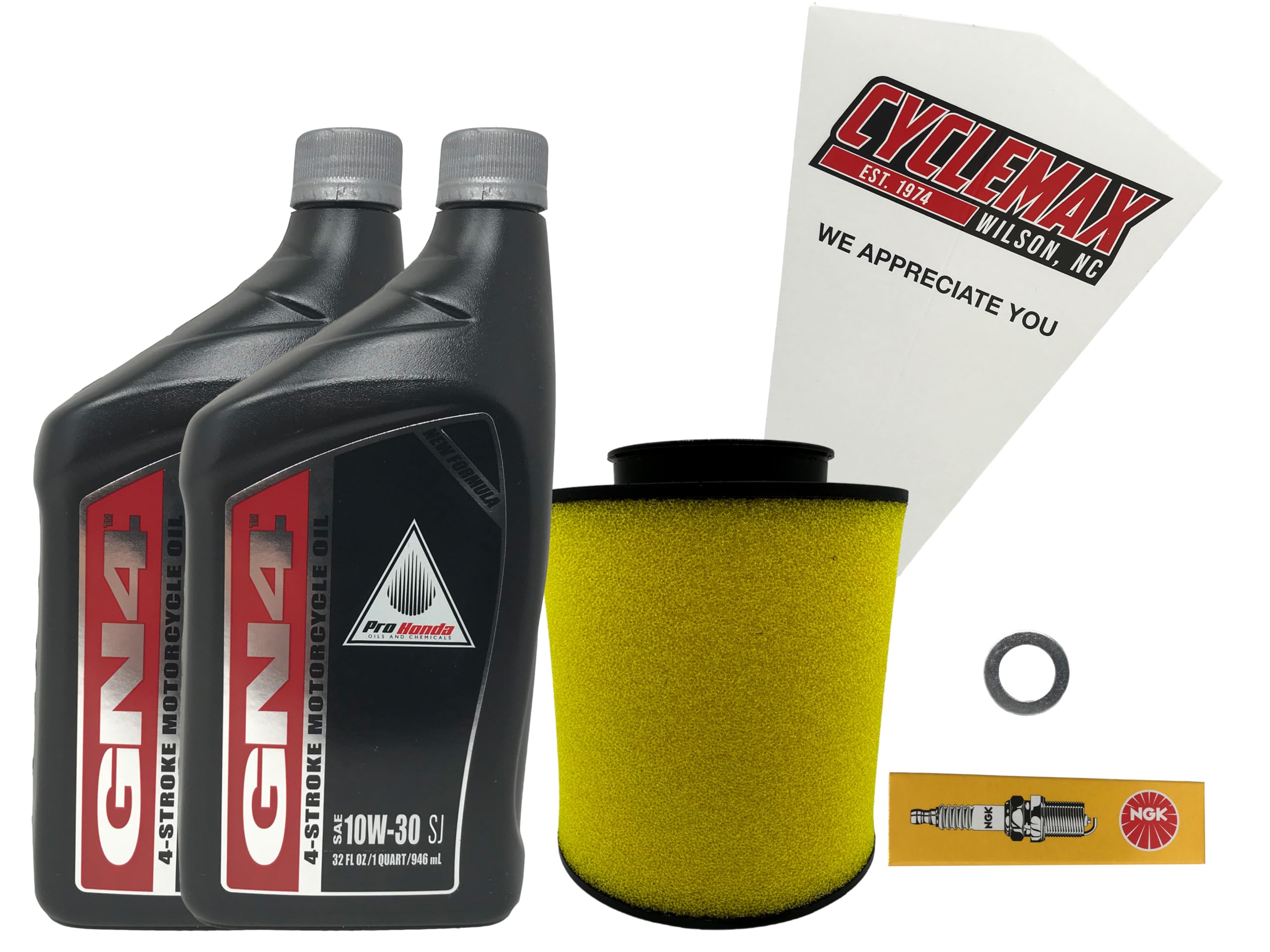 Honda TRX250 TRX 250 Recon Tune Up Kit 1997-2024 - Spark Plug Included - ATV Maintenance & Performance Upgrade for Off-Road Adventures
