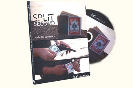Split Second (Red) by Nicholas Lawrence & SansMinds - Magic Trick DVD - Perfect for Stage Performances & Close-up Magic Shows