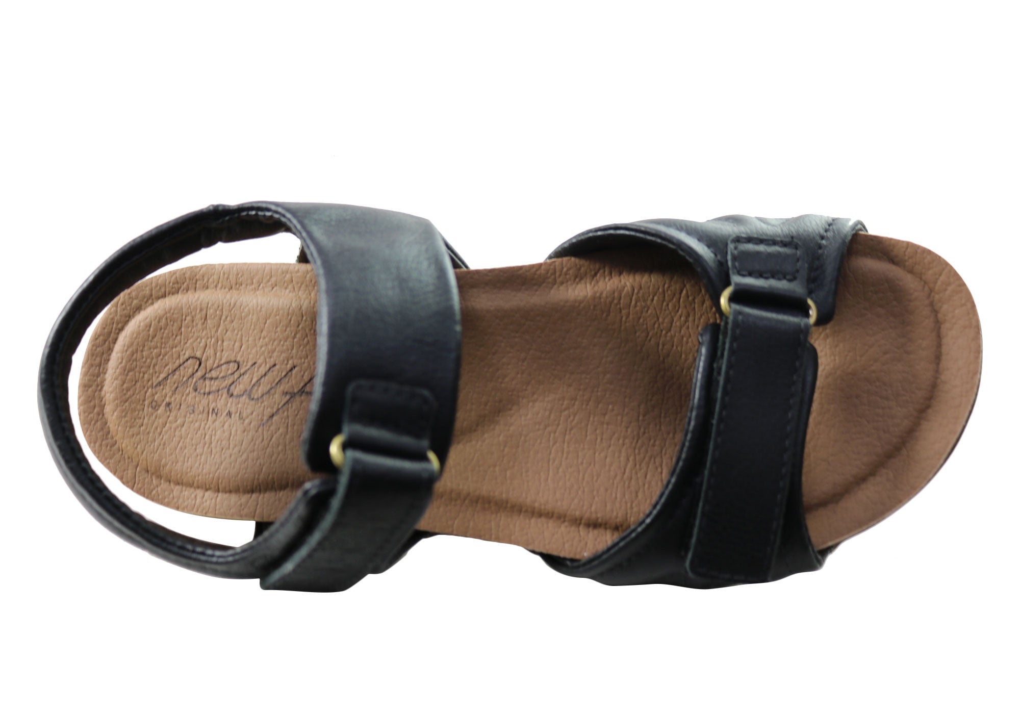 Women's Comfortable Leather Sandals with Face Anchor Design - Handmade in Brazil - Perfect for Beach Vacations, Summer Outings & Casual Wear