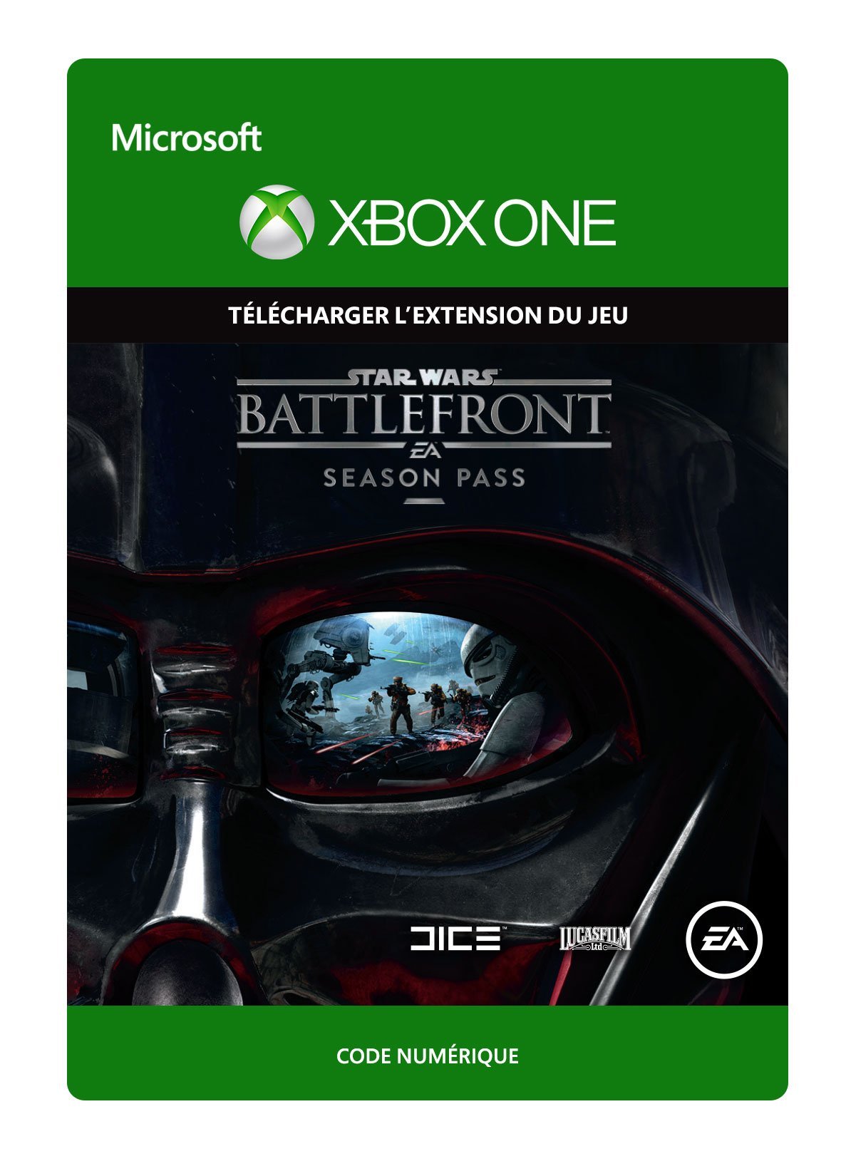 Star Wars Battlefront Season Pass - Xbox One Digital Download Code | Epic Space Battles & Multiplayer Action for Sci-Fi Gamers