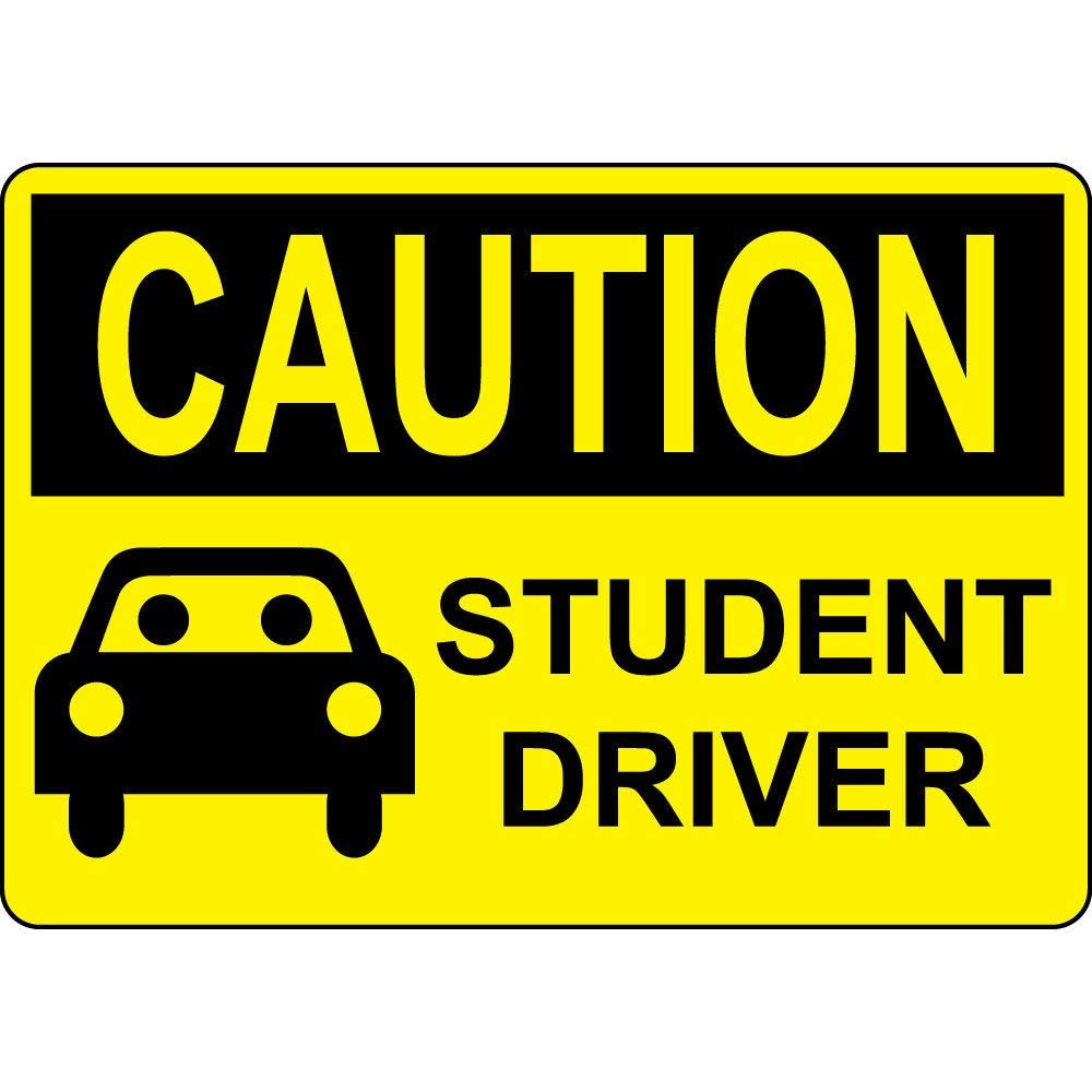 Safety & Warning Vinyl Stickers Bundle - 3 Pack (3.5
