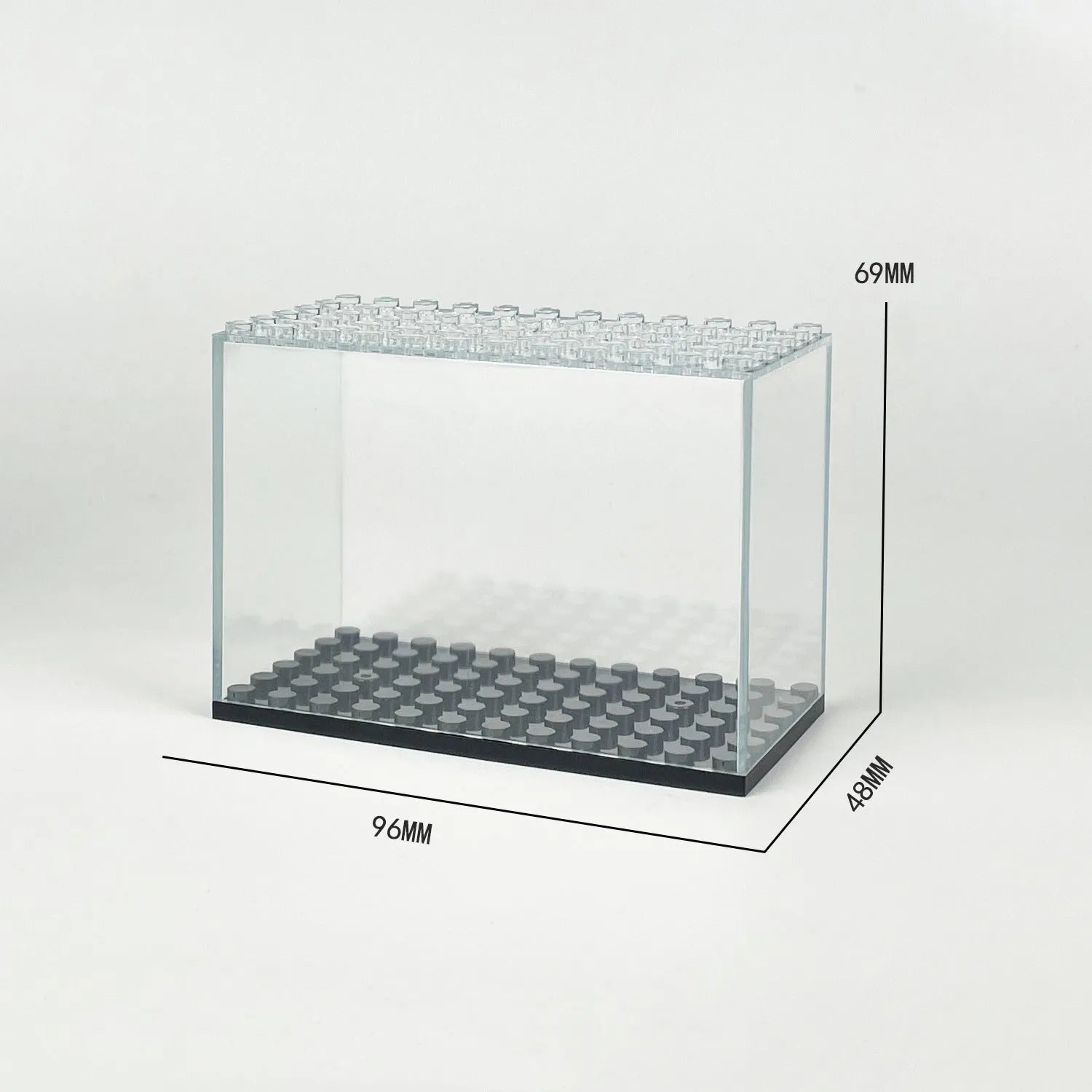 Premium LEGO Minifigure Display Case - Set of 1 or 2 Pieces - Perfect for Collectors & Home/Office Decoration