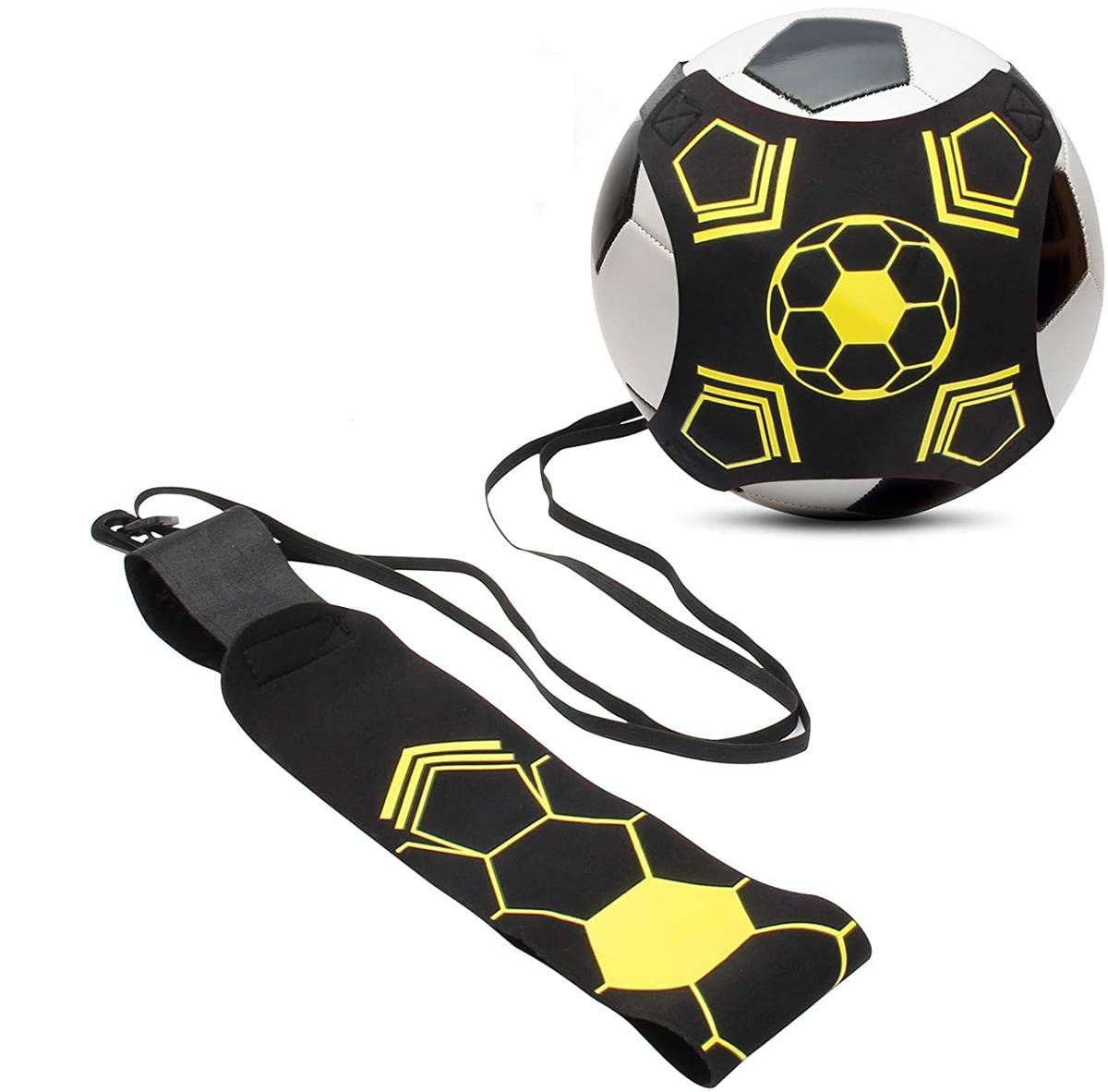 **Soccer Training Belt - Adjustable Football Kick Trainer for Solo Practice | Perfect for Soccer, Volleyball & Rugby | Fits Ball Size 3, 4, 5 | Ideal for Kids & Adults | Great for Backyard Drills & Team Training**