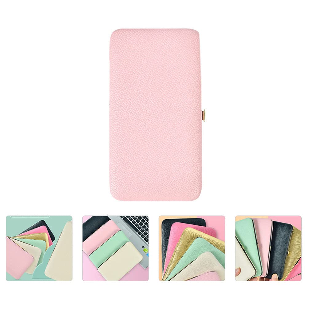SaditY Small Pink Case for Tweezers & Makeup Brushes - Portable Individual Storage Organizer for Eyelash Extensions Tools, Tweezers, and Beauty Accessories - Perfect for Travel, Salon, and Home Makeup Organization