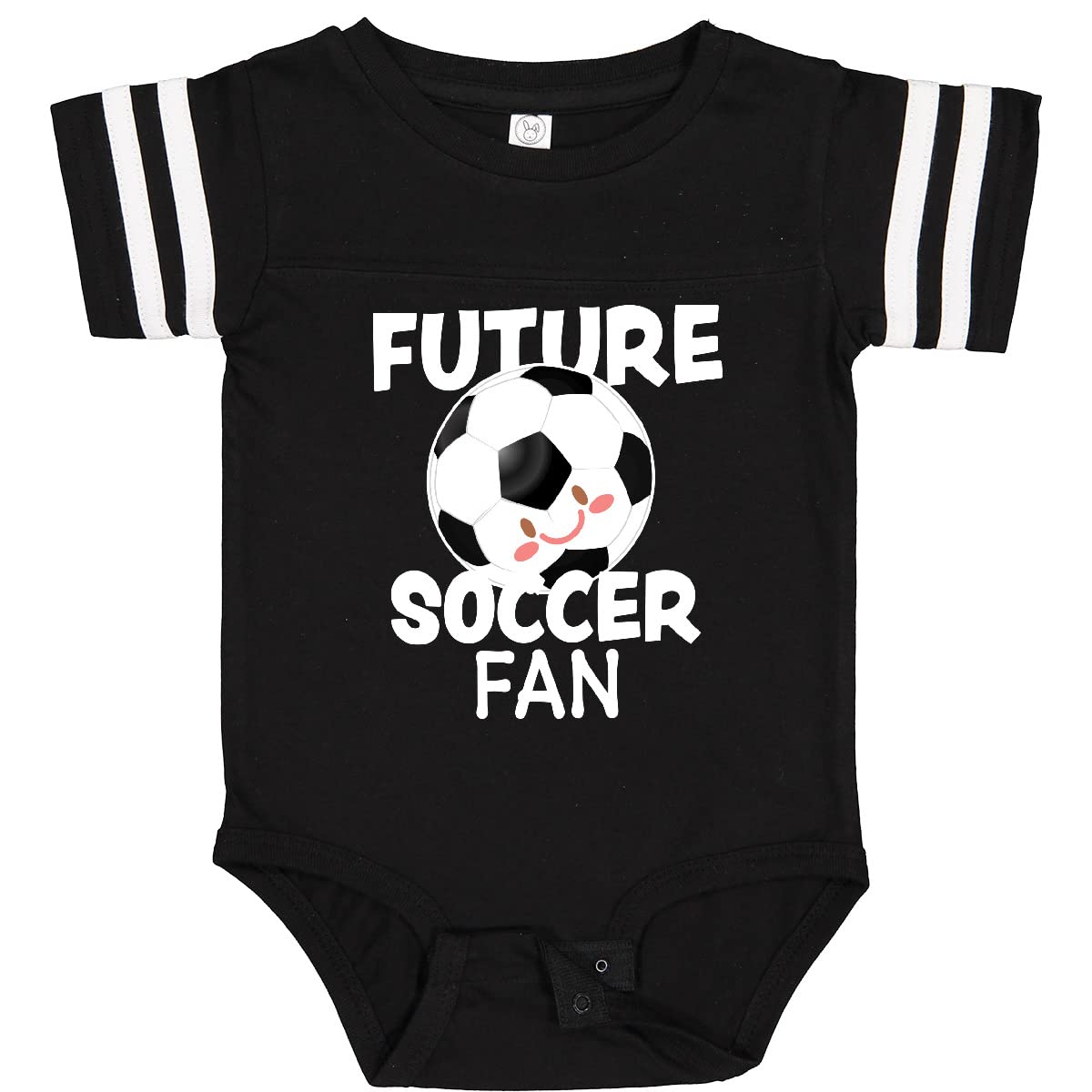 Inktastic Future Soccer Fan Baby Bodysuit - Cute Infant Onesie for Boys & Girls - Perfect for Game Day, Birthday Gifts & Soccer Lovers