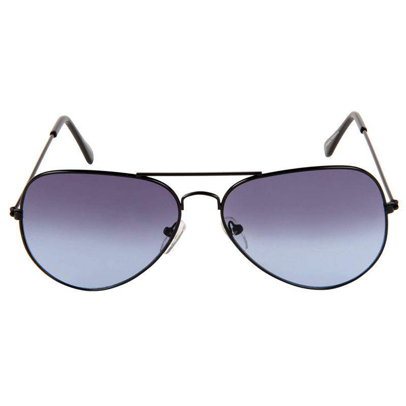 Premium Sapphire Blue Lens Aviator Sunglasses for Men - UV400 Protection, Polarized, Lightweight Metal Frame - Perfect for Driving, Beach & Outdoor Activities