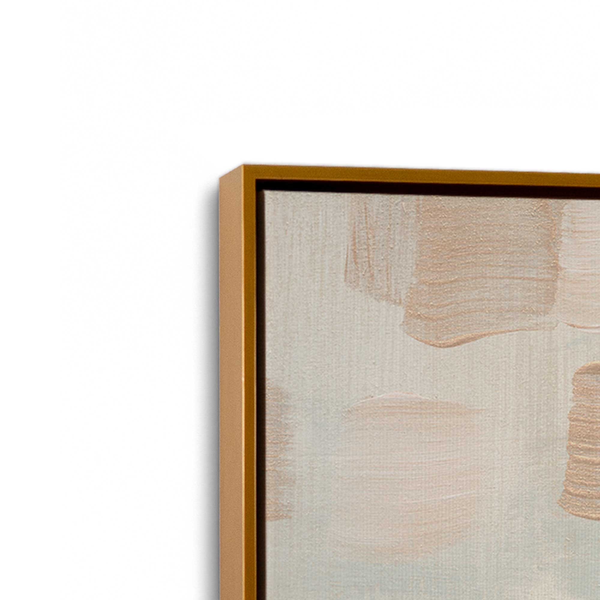 Earthen Harmony Abstract Canvas Wall Art Print - Modern Boho Home Decor for Living Room, Bedroom & Office