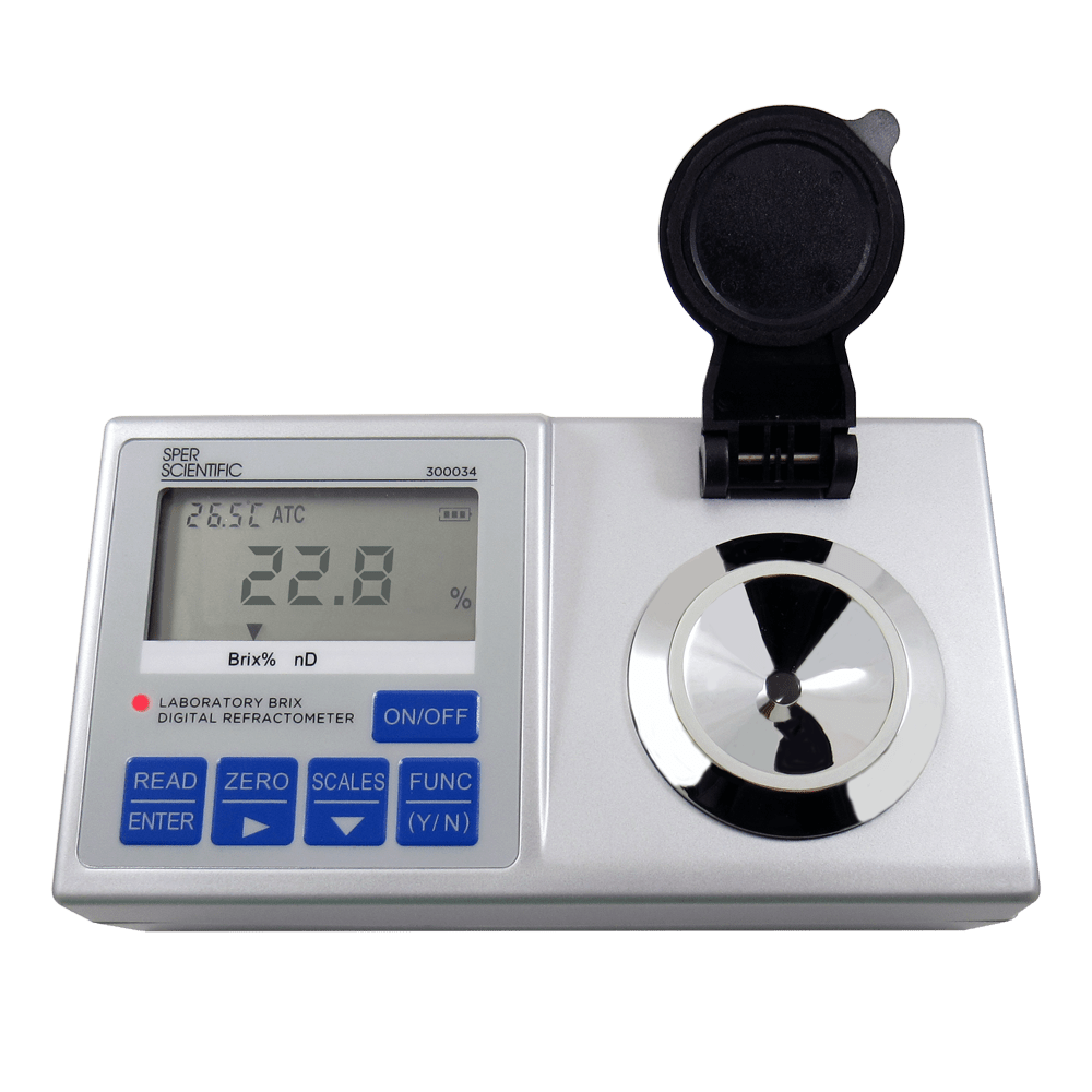 Digital Refractometer for Saltwater Aquariums - High Precision Salinity Tester with ATC, Ideal for Marine Fish Tanks, Hydroponics, and Home Brewing