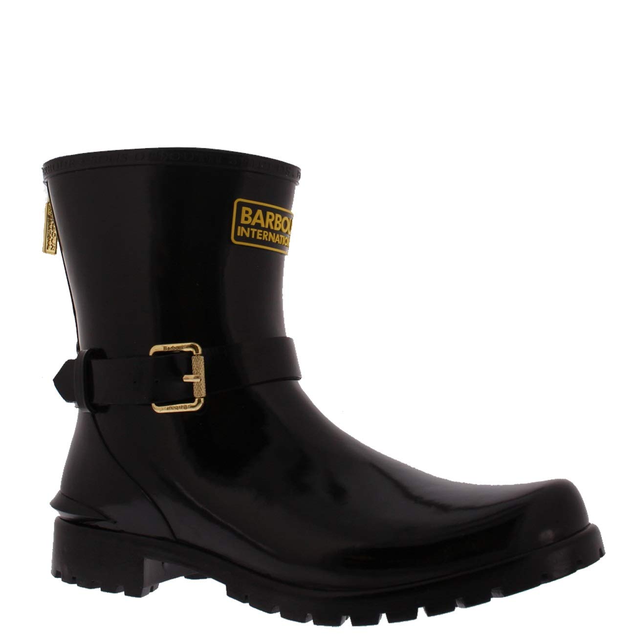 Women's Barbour Mugello Winter Snow Waterproof Rubber Rain Ankle Boots - Warm & Stylish Waterproof Boots for Snow, Rain & Cold Weather - Perfect for Hiking, Commuting & Outdoor Adventures