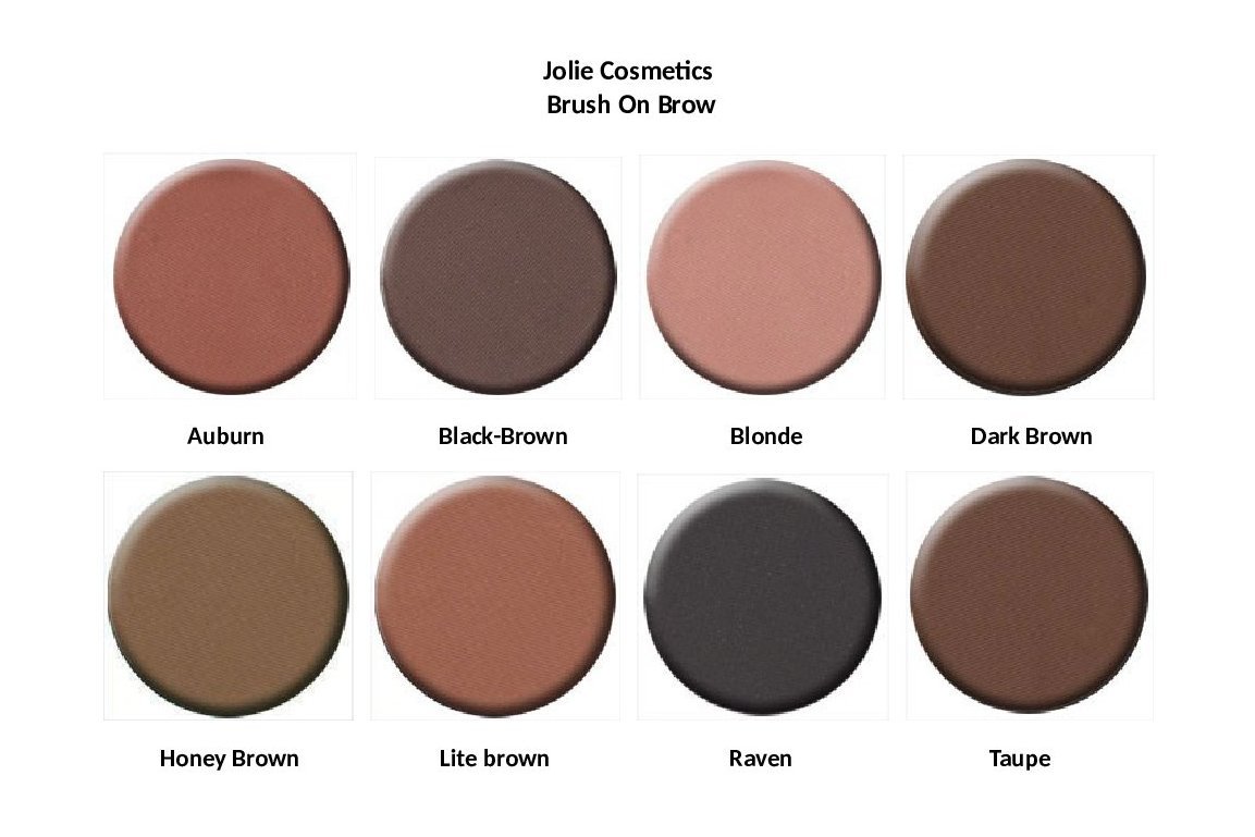 Jolie Brush on Brow Eyebrow Styling Powder - Blonde Shade | Natural-Looking Eyebrow Filler & Enhancer | Waterproof & Long-Lasting | Perfect for Daily Makeup & Special Occasions