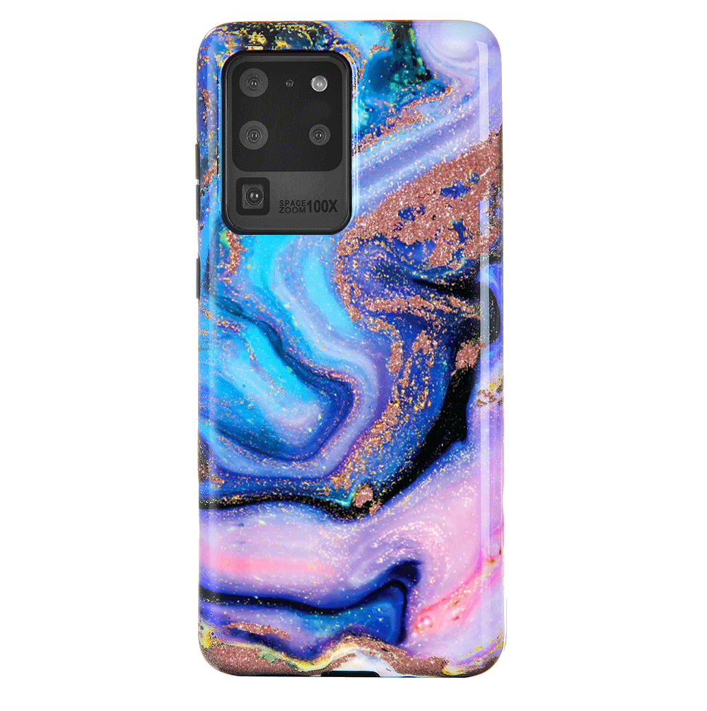 Samsung Galaxy Phone Case with Glitter Design - Stylish & Protective Cover for Everyday Use & Special Occasions