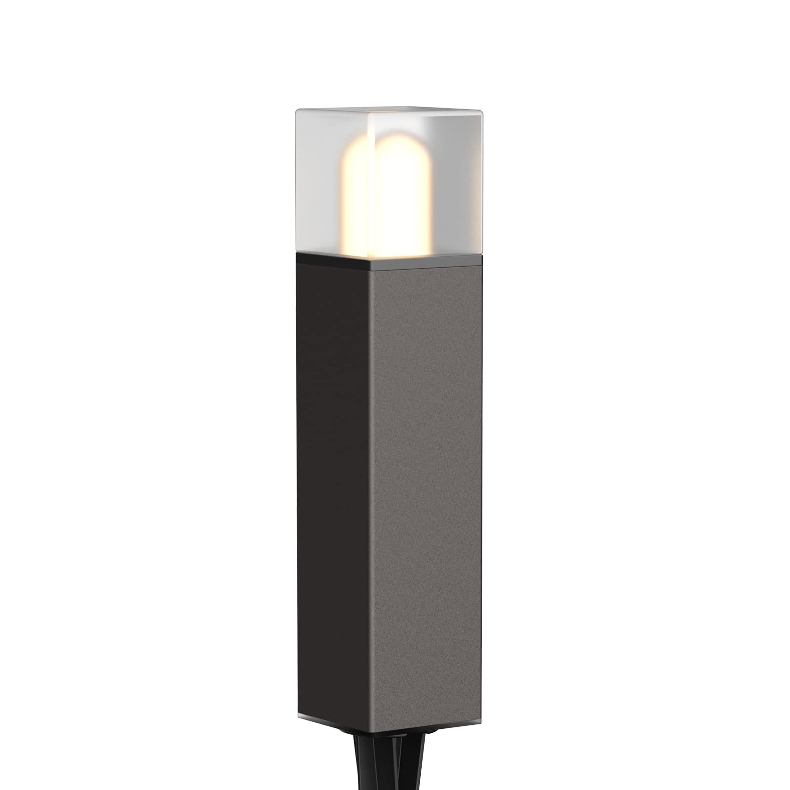 GOODSMANN 2W LED Landscape Path Lights - 100 Lumen Low Voltage Outdoor Pathway Lighting (12V AC) with Metal Stake & Cable Connector - Perfect for Garden Walkways, Driveways, and Yard Decoration