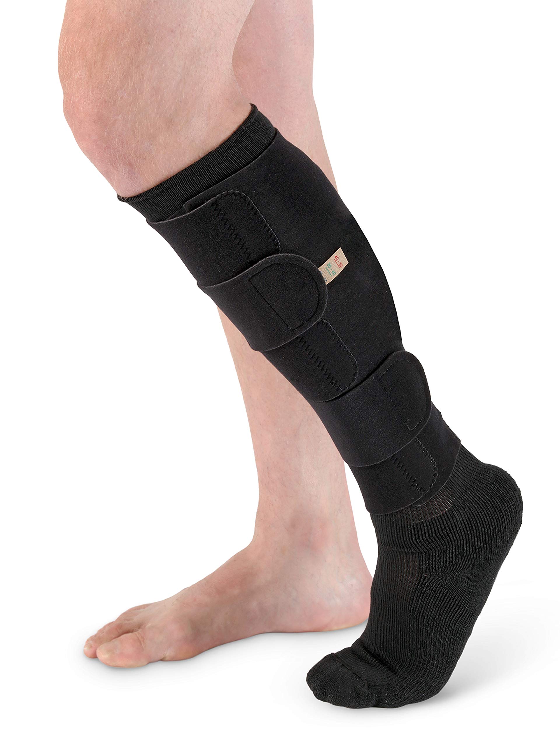 Compreflex Complete Calf Black Small (1401) - Medical Compression Socks for Women & Men - Improve Circulation & Reduce Swelling - Perfect for Travel, Sports & Recovery