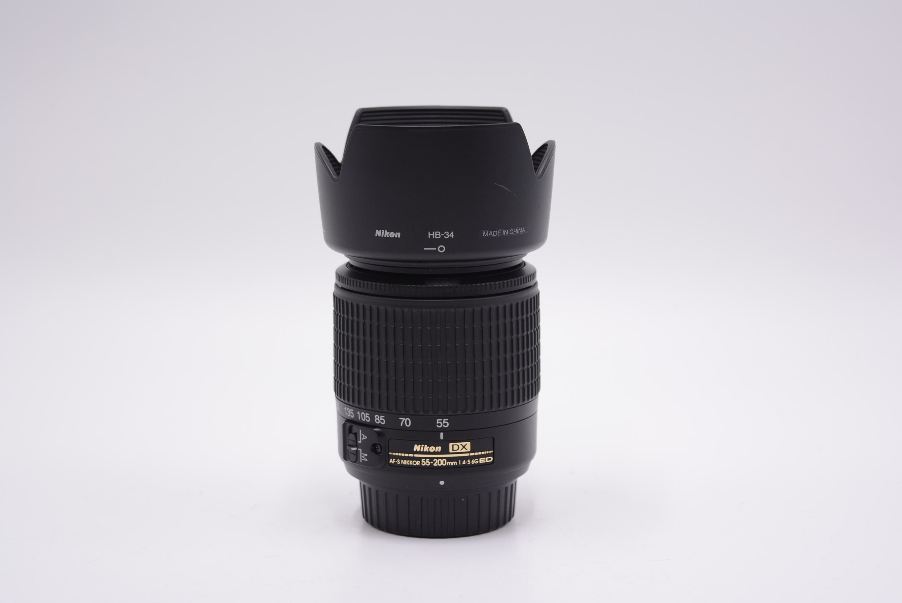 Nikon AF-S DX NIKKOR 55-200mm f/4-5.6G ED VR II Lens - Used Telephoto Zoom Lens for Nikon DSLR Cameras | Perfect for Wildlife, Sports & Travel Photography