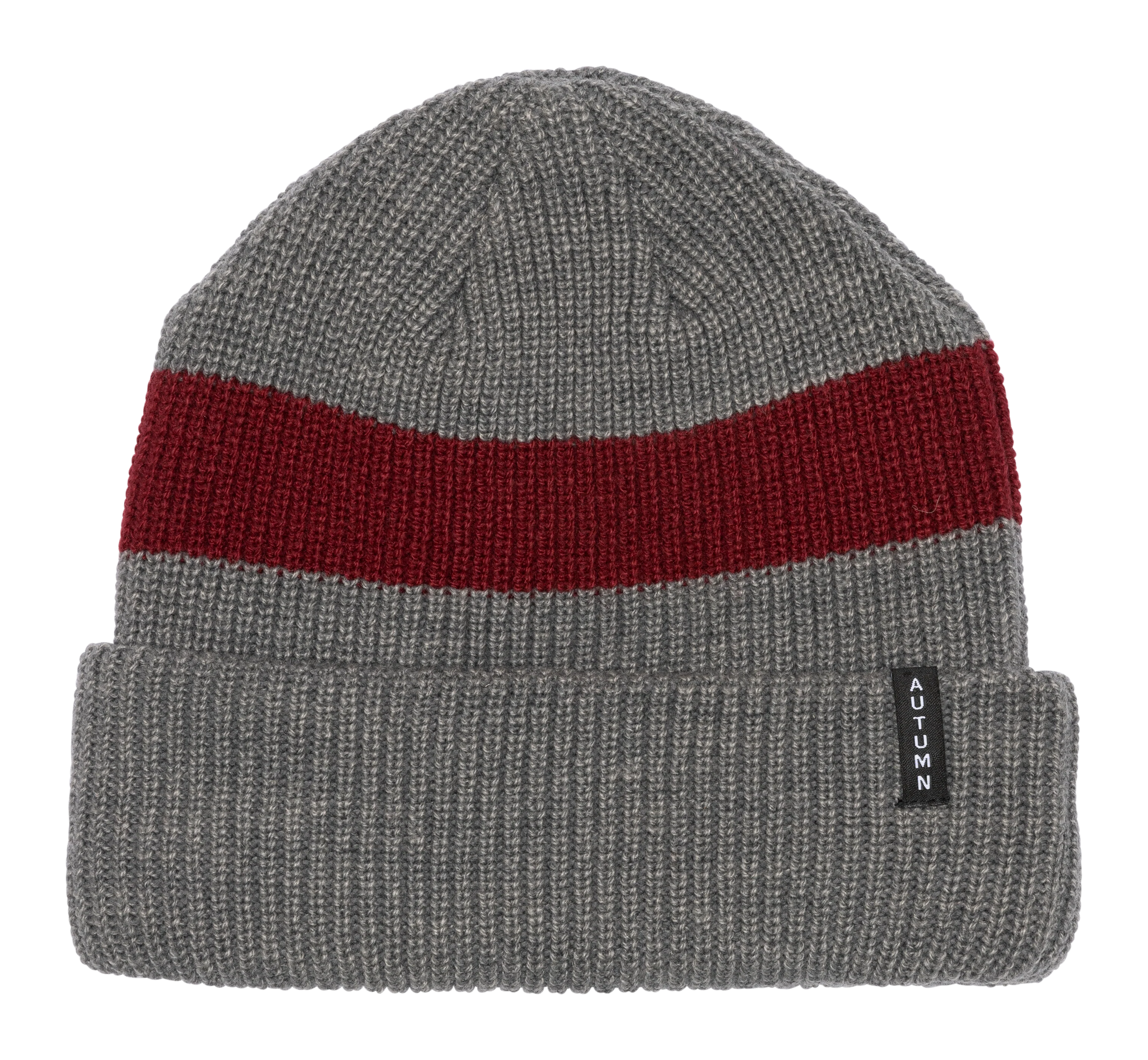 Autumn 2025 Band Beanie - Stone Grey | Warm Knit Hat for Men & Women | Perfect for Fall Fashion, Outdoor Activities & Cold Weather