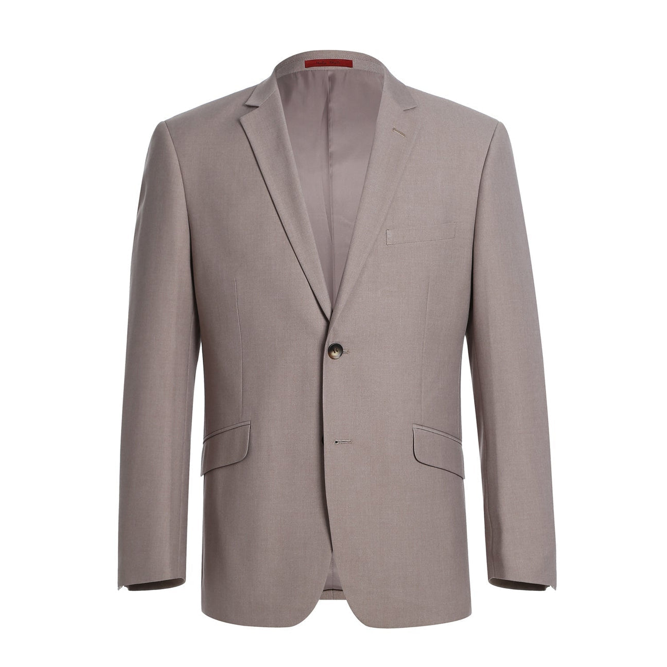 Alessandro Vitello by Renoir Gray Slim Fit 2-Piece Single Breasted Notch Lapel Suit for Men | Business Formal Attire | Wedding, Office, and Special Occasion Wear