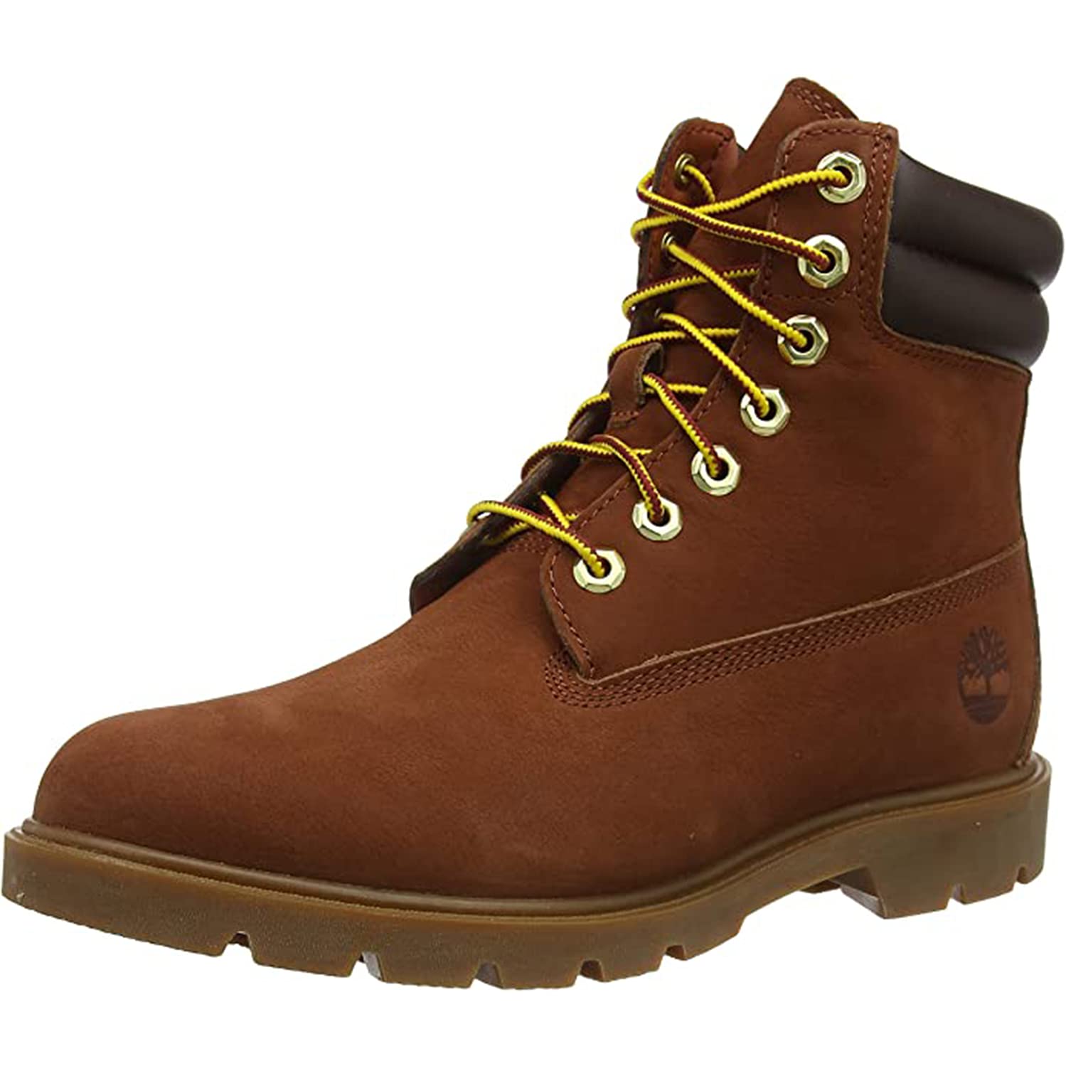 Timberland Men's 6-Inch Premium Waterproof Leather Boots - Durable Work & Hiking Boots for Outdoor Adventures & Everyday Wear