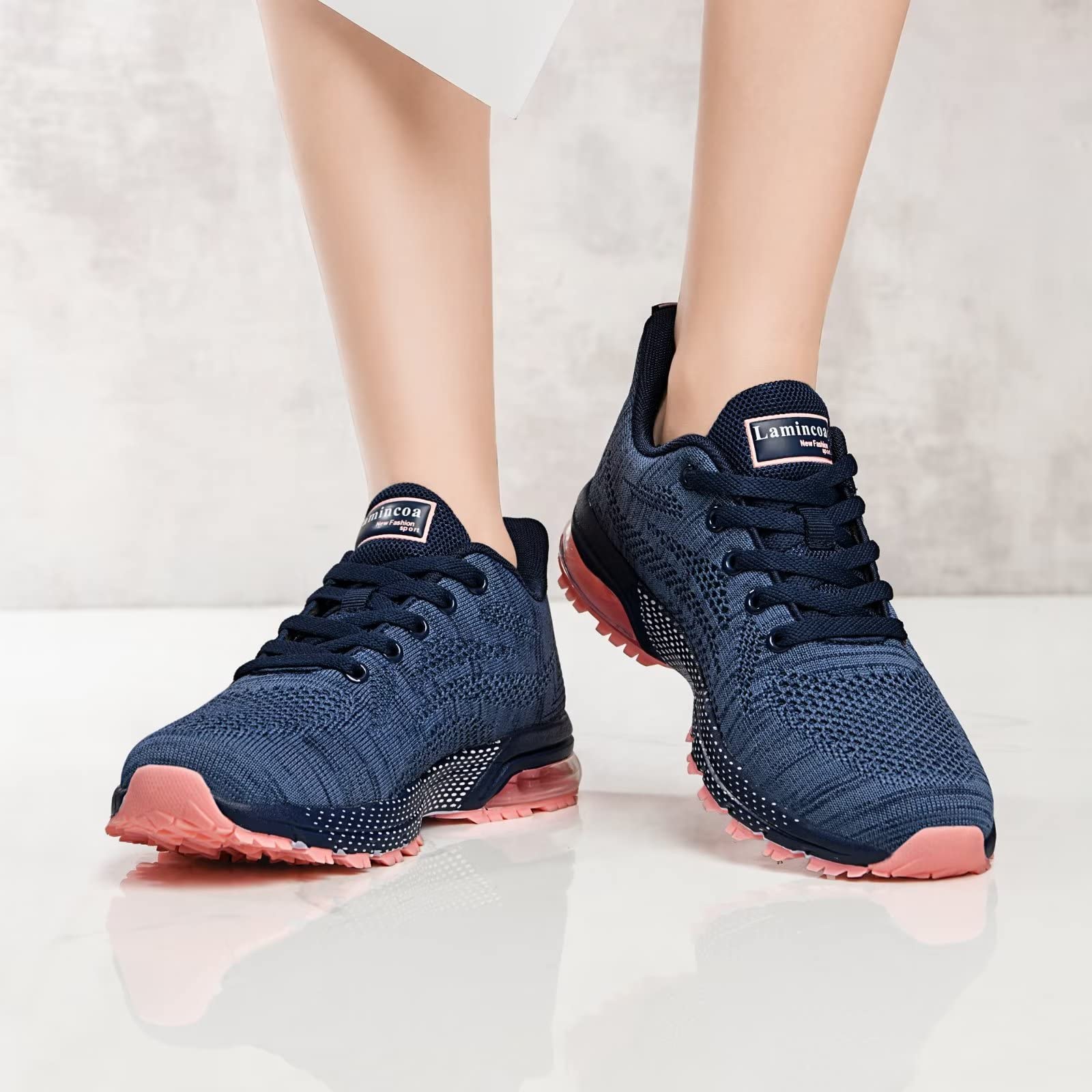 Lamincoa Women's Air Running Shoes - Lightweight Athletic Sneakers for Women - Non-Slip Tennis Shoes - Perfect for Jogging, Gym Workouts & Casual Wear