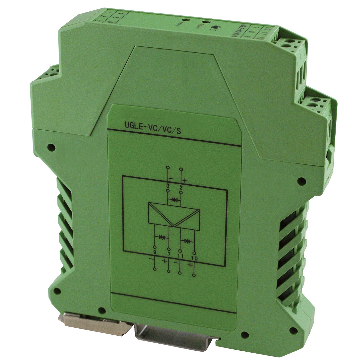 ASI ASI451119 Single Channel Analog Signal Isolator Transmitter - 3-Way Isolation, DIN Rail Mount, 4-20mA Input/Output for Industrial Automation & Process Control Systems