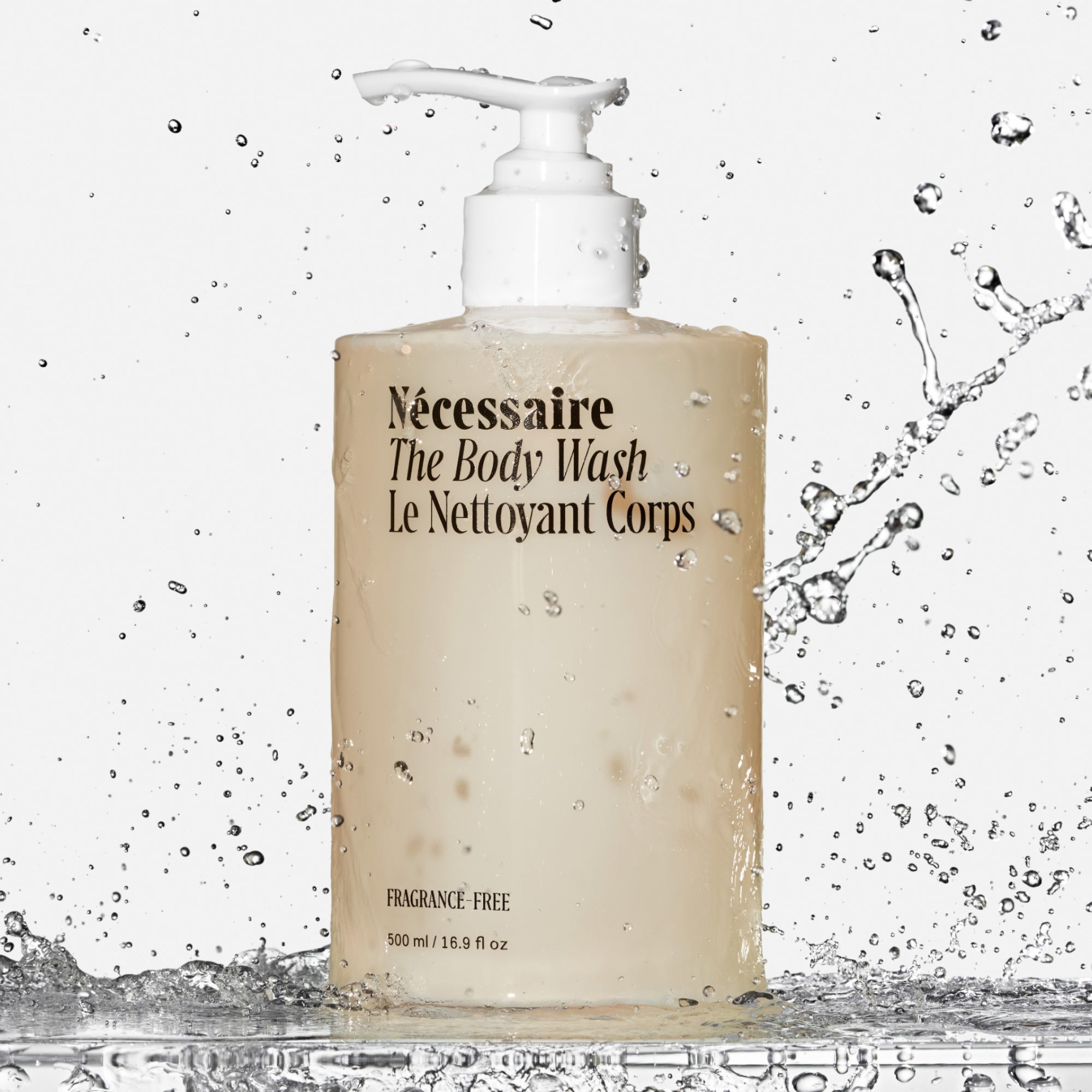 Fragrance-Free Body Wash for Sensitive Skin - Gentle & Hydrating Daily Shower Gel - Perfect for Dry, Irritated Skin & Allergy-Prone Users