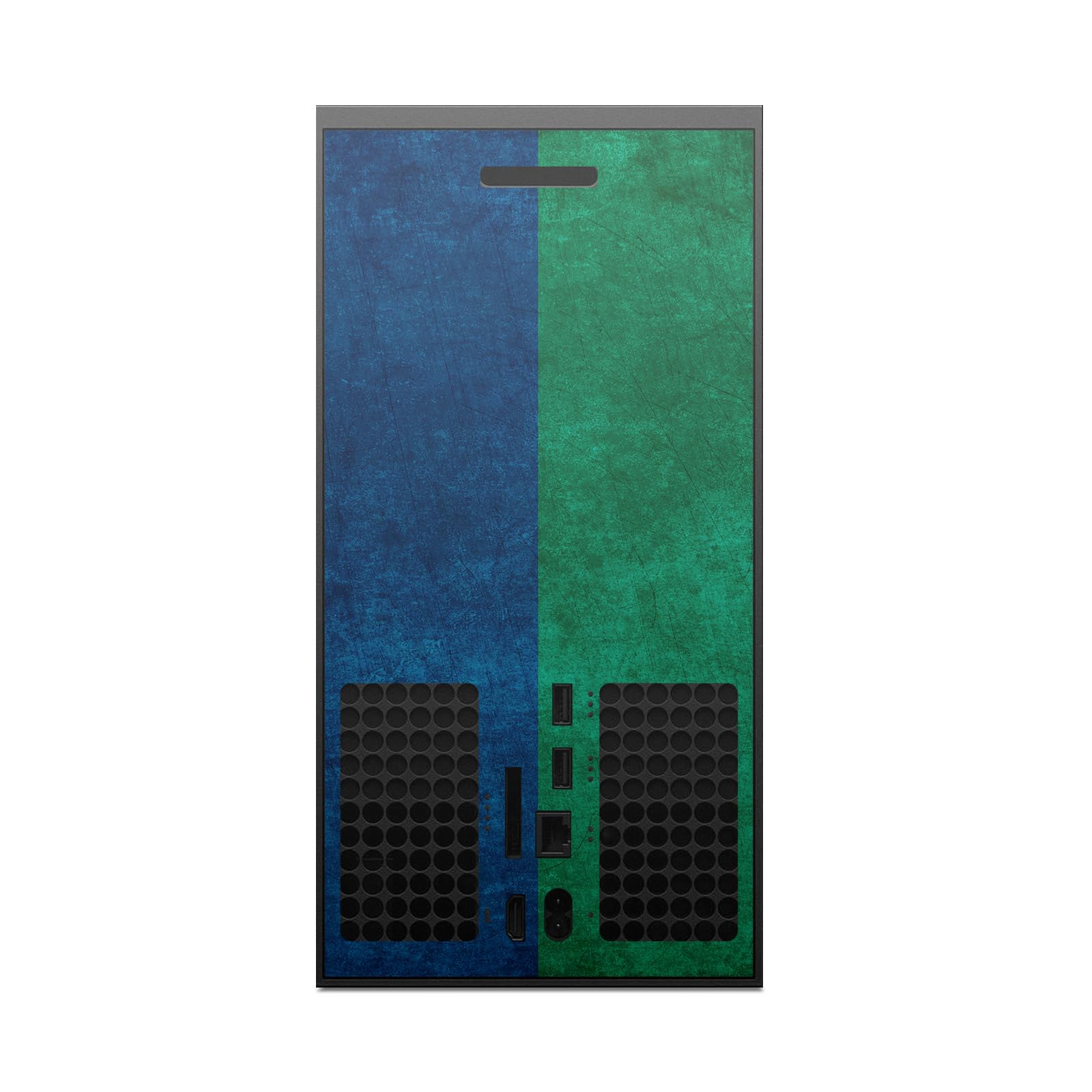 Official NHL Licensed Vancouver Canucks Distressed Vinyl Skin Sticker - Compatible with Xbox Series X Console & Controller Bundle - Perfect for Gaming Setups & Sports Fan Decor