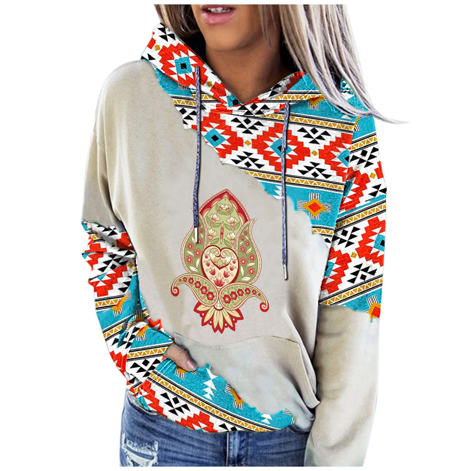 Women's Loose Fit Graphic Pullover Hoodie - Kawaii Cute Cartoon Sweatshirt with Drawstring | Casual Streetwear, Anime Lover Gift, Cozy Lounge Wear