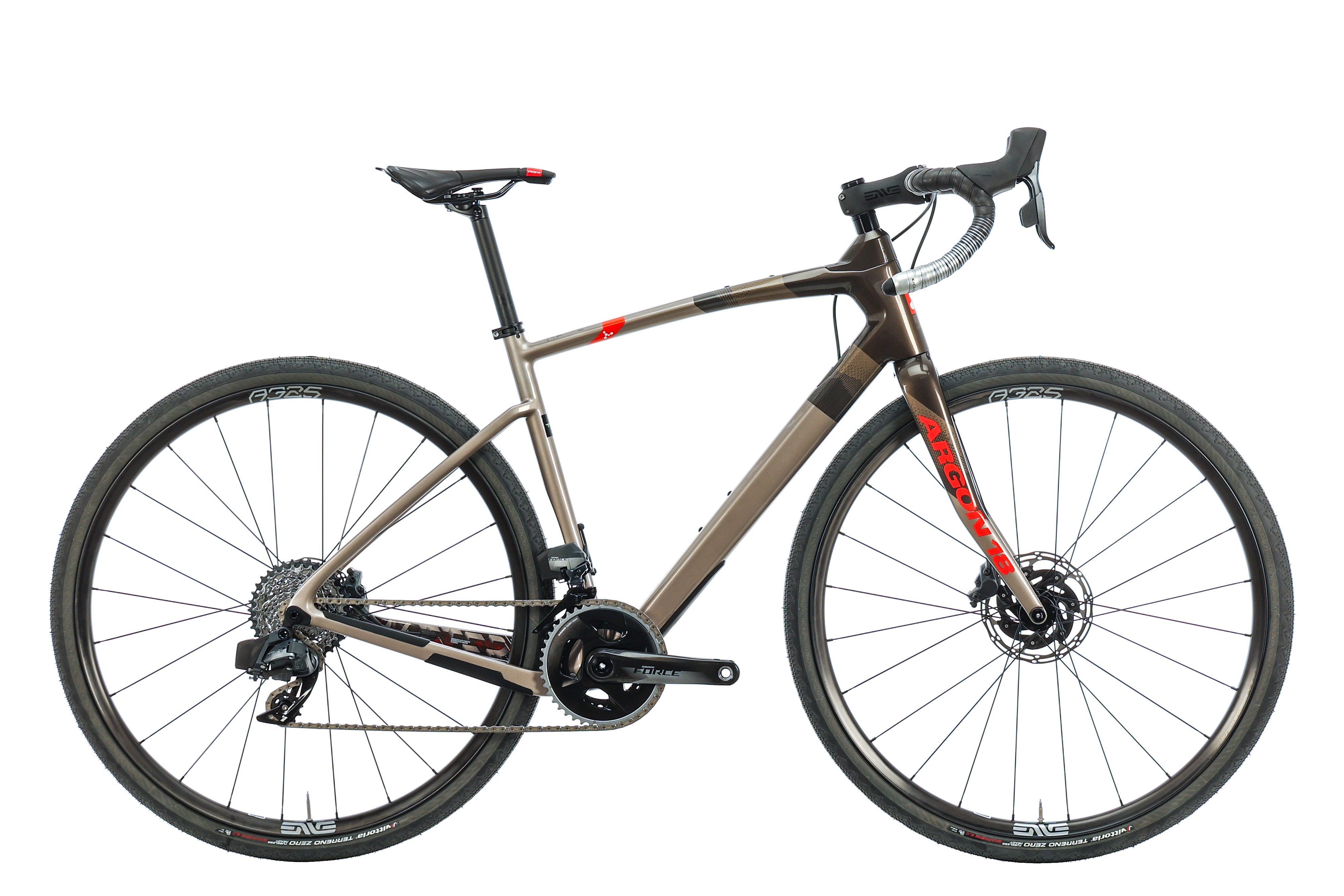 Argon 18 Dark Matter Force AXS Gravel Bike 2022 - Small Size | High-Performance Carbon Gravel Bike for Adventure Racing & Off-Road Cycling