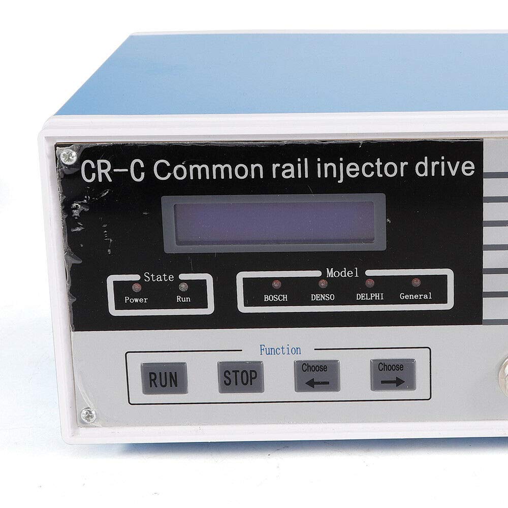 600 Bar 8000PSI CR-C Multifunction Diesel Common Rail Injector Tester Kit with S60H Fuel Nozzle - Compatible with 6190/6200/6170 Diesel Engines | Professional Diagnostic Tool for Diesel Fuel Injection System Maintenance & Repair