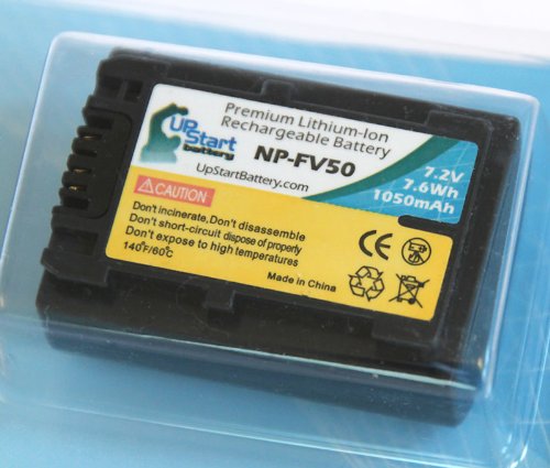 Sony NP-FV30 Battery & Charger Kit - 2X Pack with Car/EU Adapters - for Digital Cameras & Travel